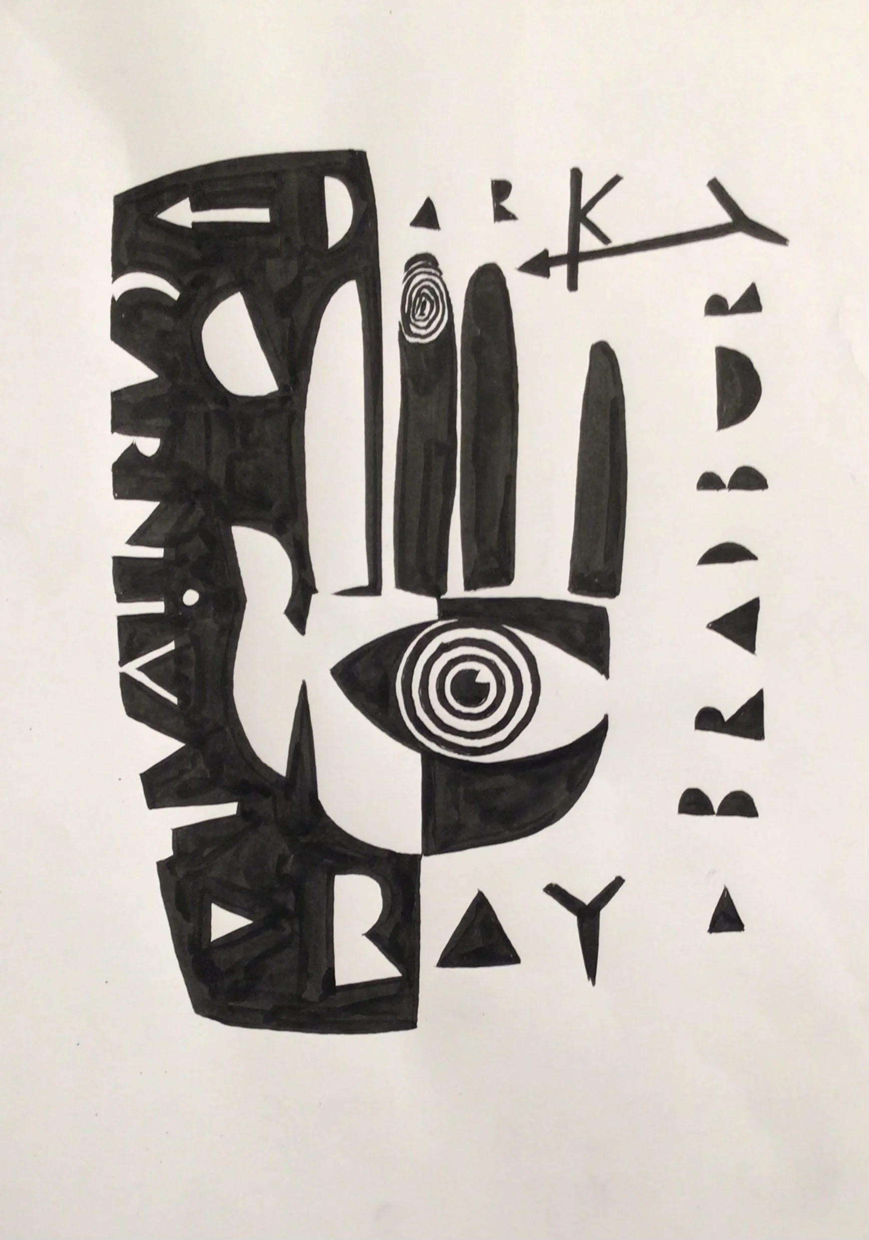 5: Dark Carnival Artwork. 
Ink on Paper. Paper Size 230x320mm. £300