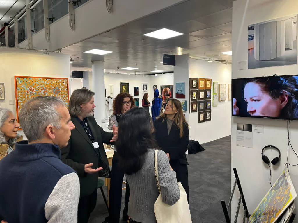 Discussing Julie Goves work