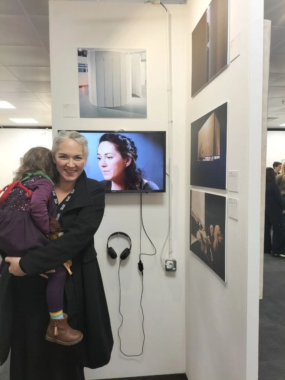 Julie Groves with her films