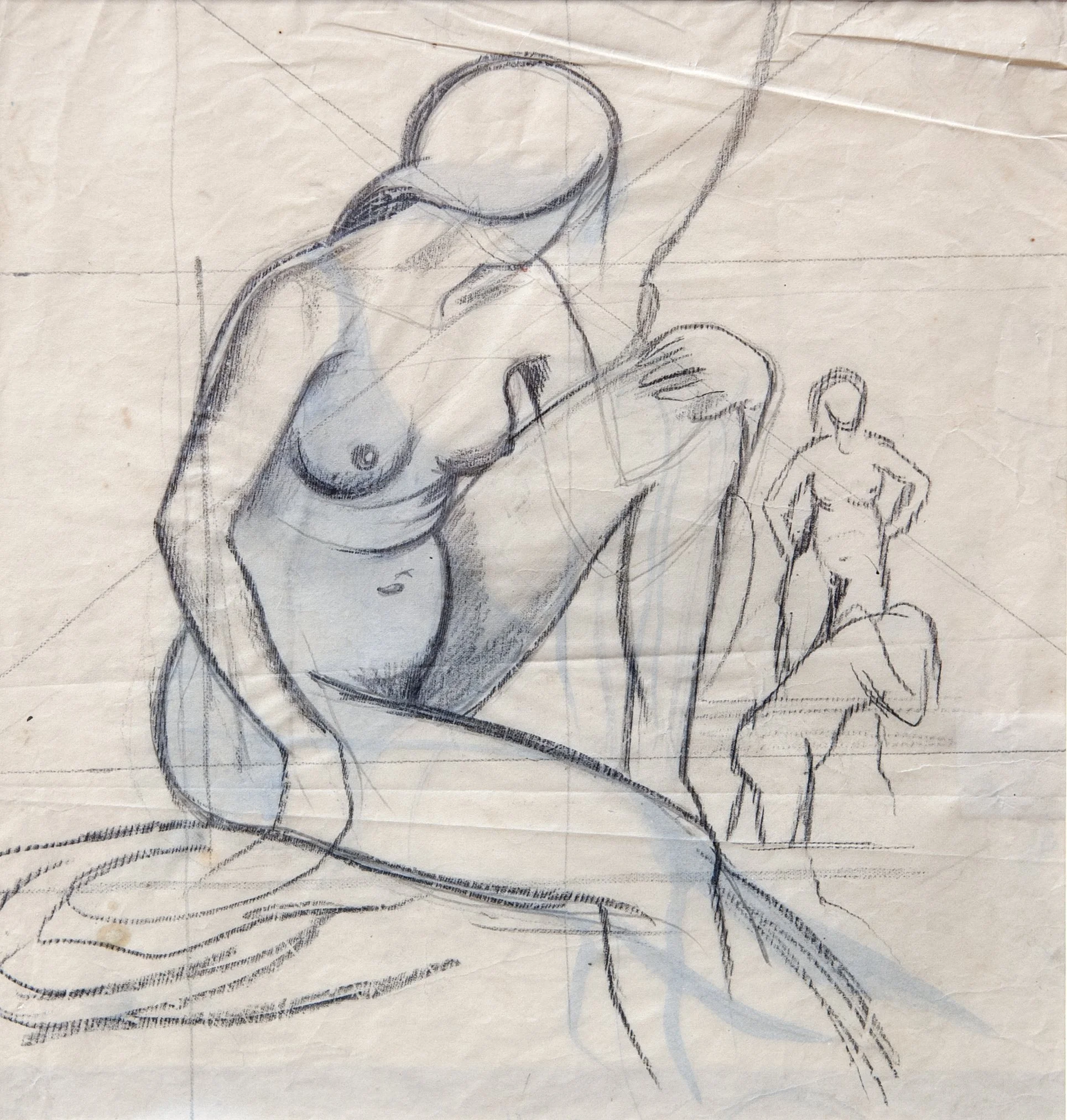 John Nash
Seated Nude with Two Bathers