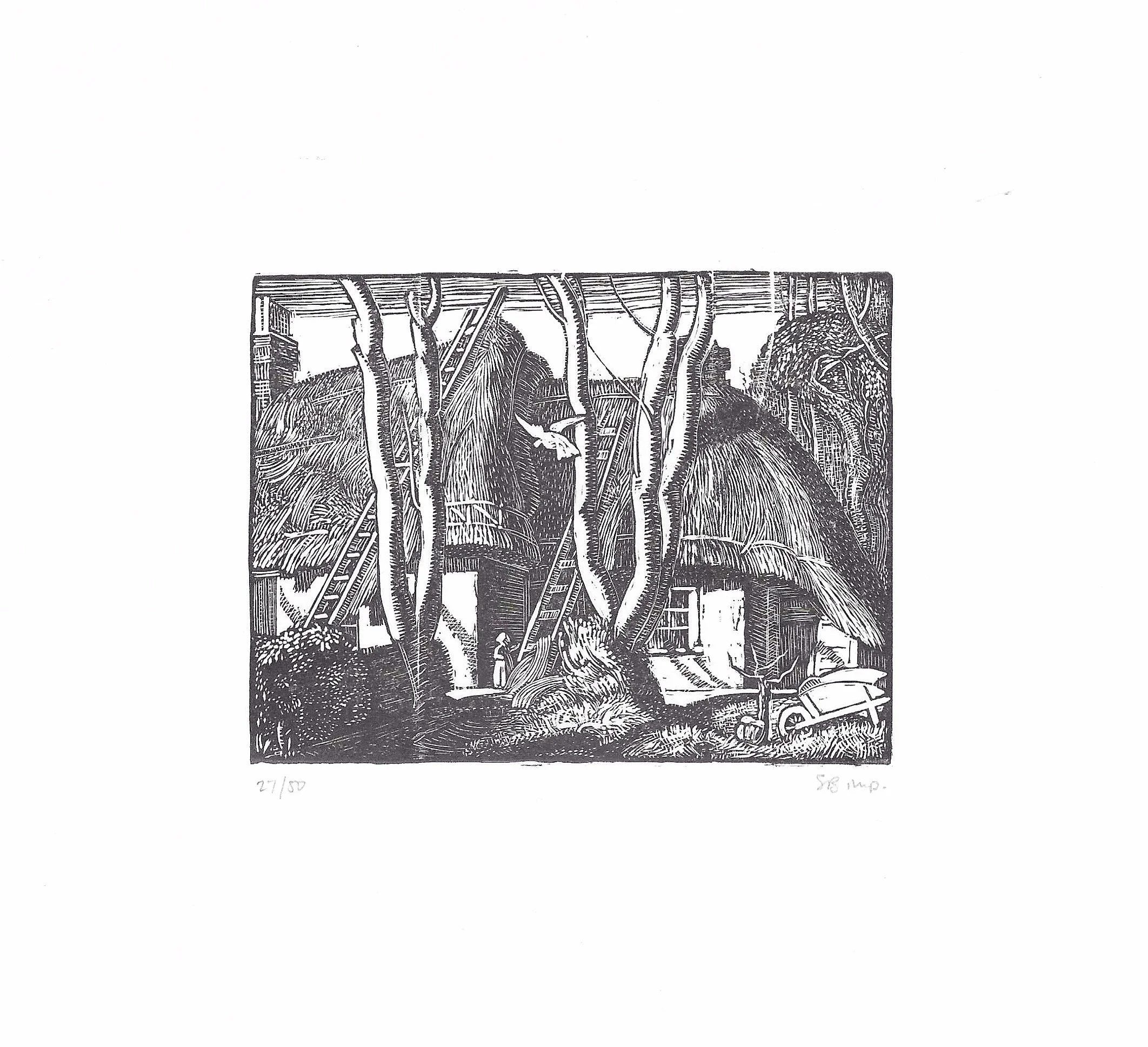 Evening
Wood Engraving