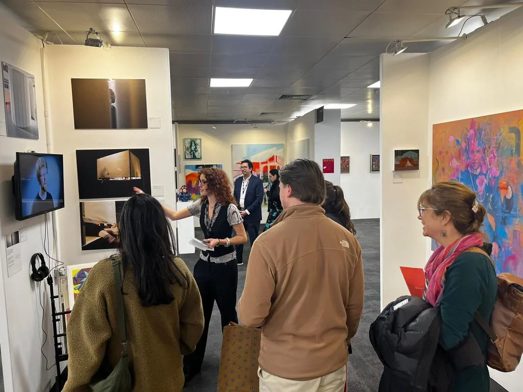 Discussing Julie Goves work