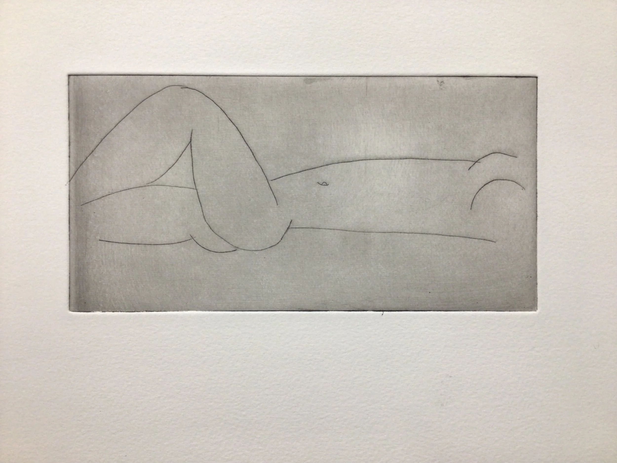 22: Untitled ( Small reclining figure) 1st State
Etching and Aquatint
Image Size 20x10cm
Unsigned
1 Copy available 
£425