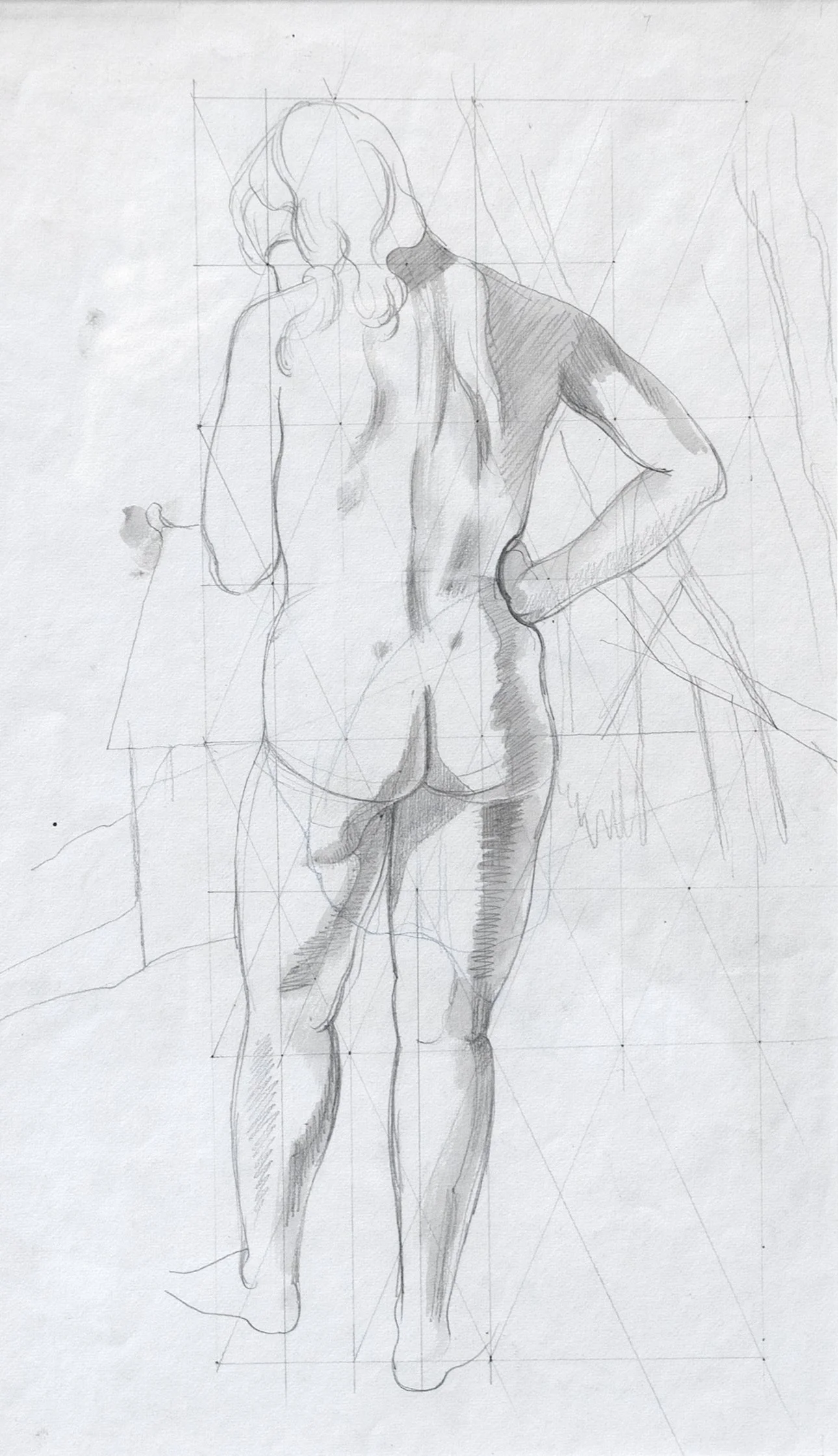 John Nash
Standing Nude (rear view)