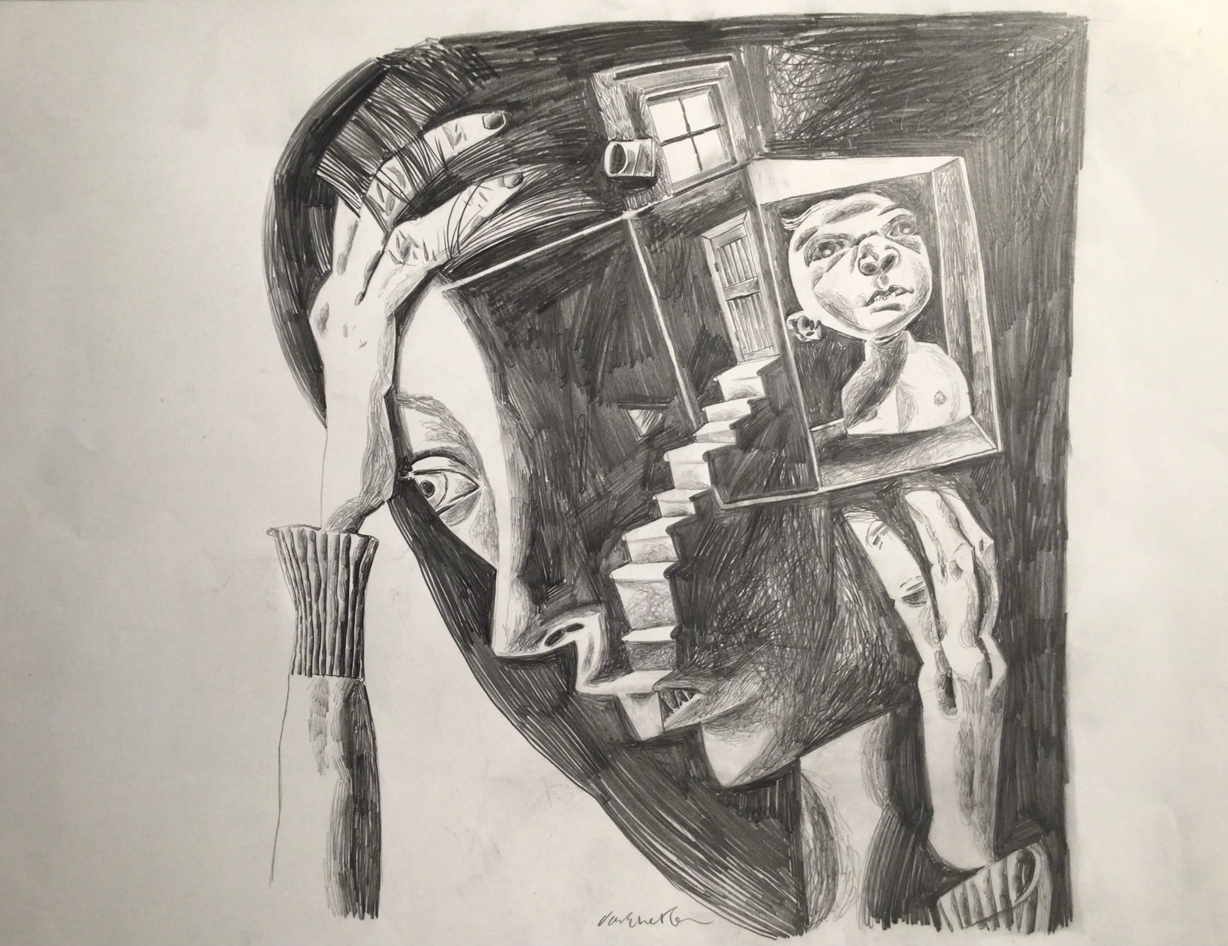 31: The Signing Sheet. 
Pencil on Paper. Paper Size 420x594mm. £800