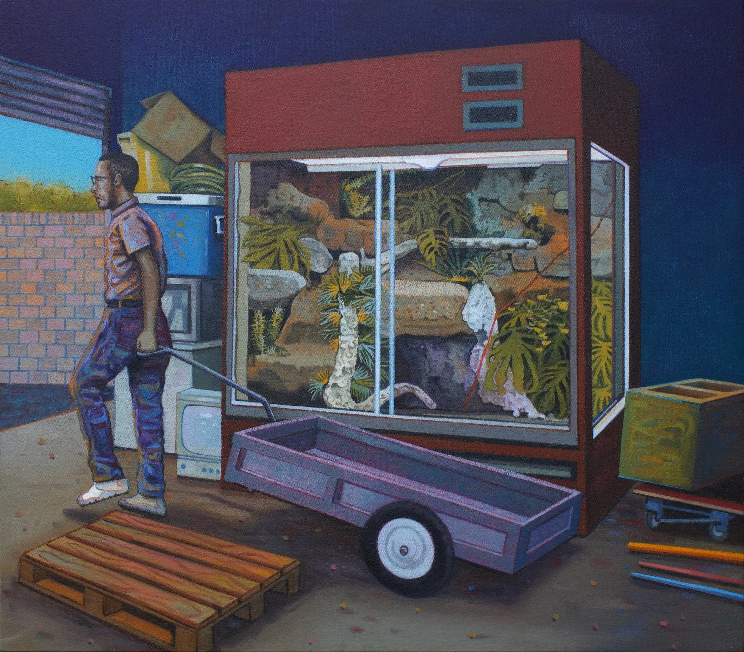 Vivarium
Oil on canvas 61 x 70cm