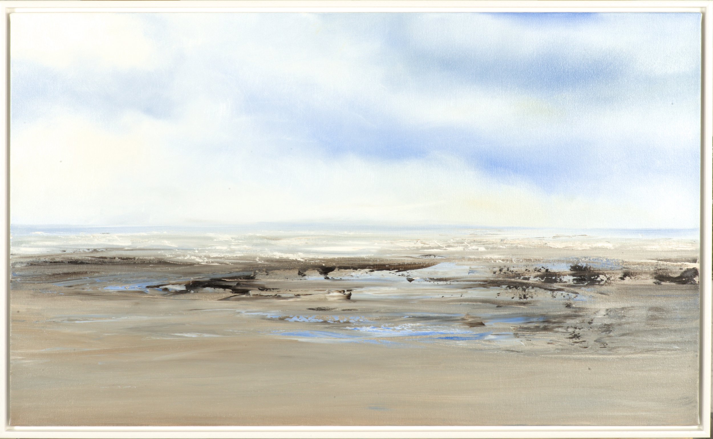 Sand Ridges at Low Tide
Oil on Canvas
105cm x 65cm
