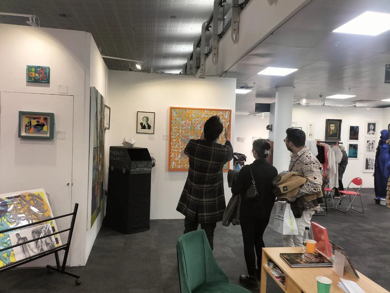 Discussing the work of Adam Green