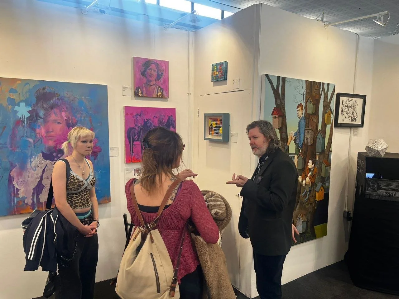 Lovely visit from Hannah and daughter