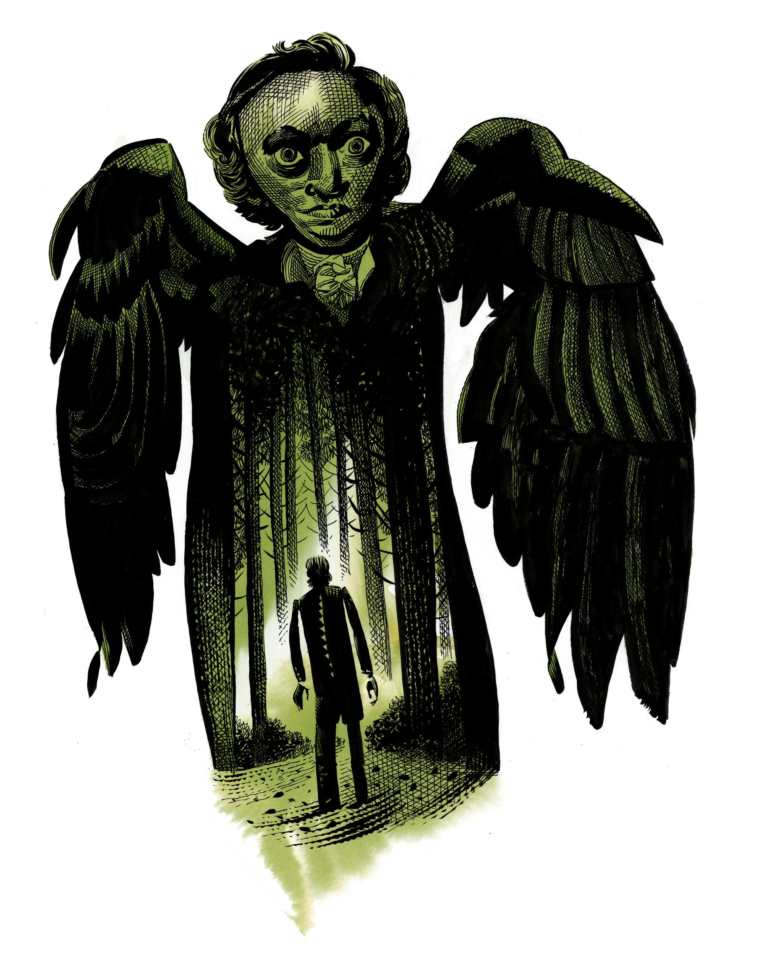 Under the Wings of Blake
Limited Edition Print
