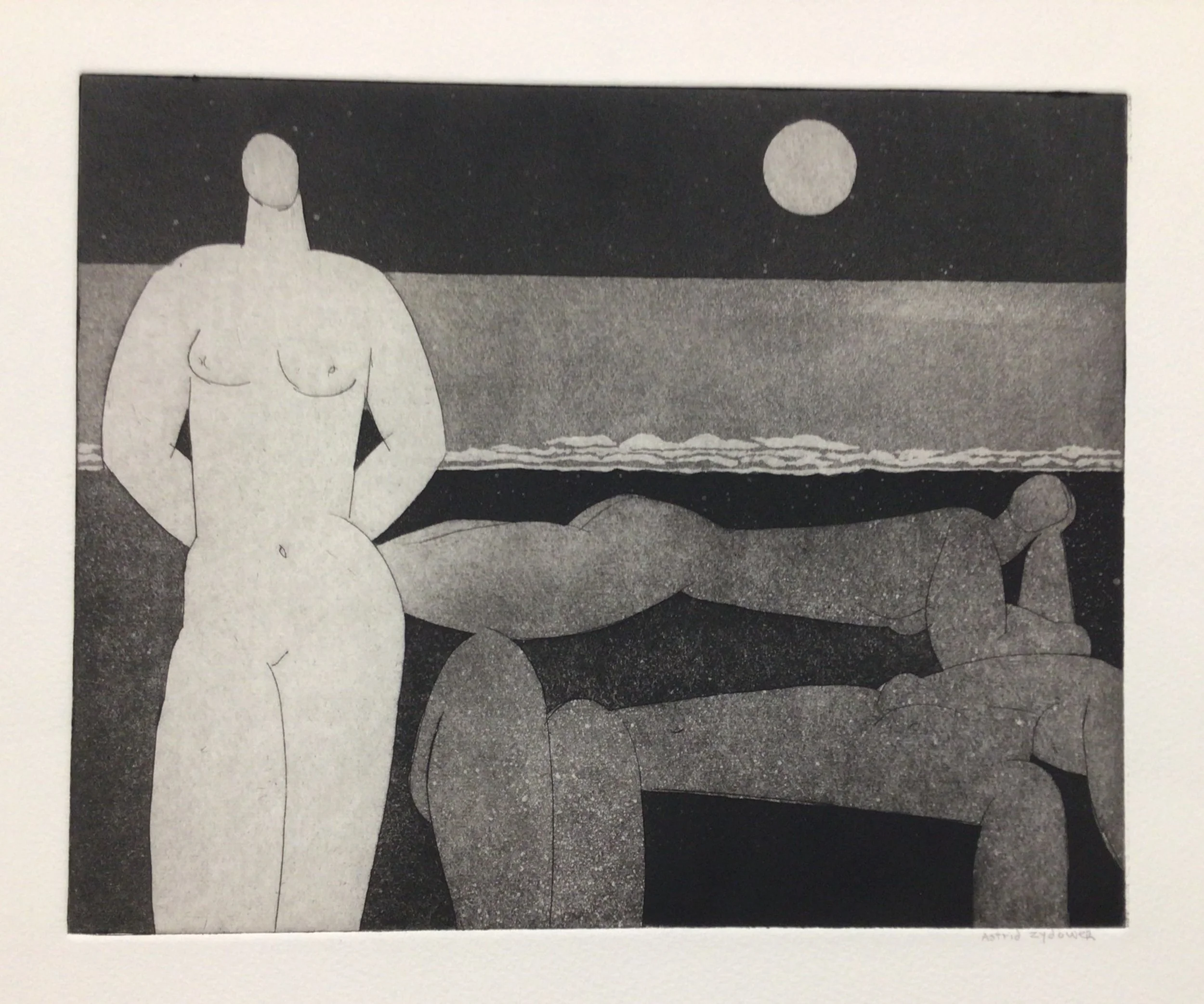 37: Untitled ( What do you want from me) Second Version. 2nd State
Etching and Aquatint
Image Size 25x20cm
Signed
£595
! copy available