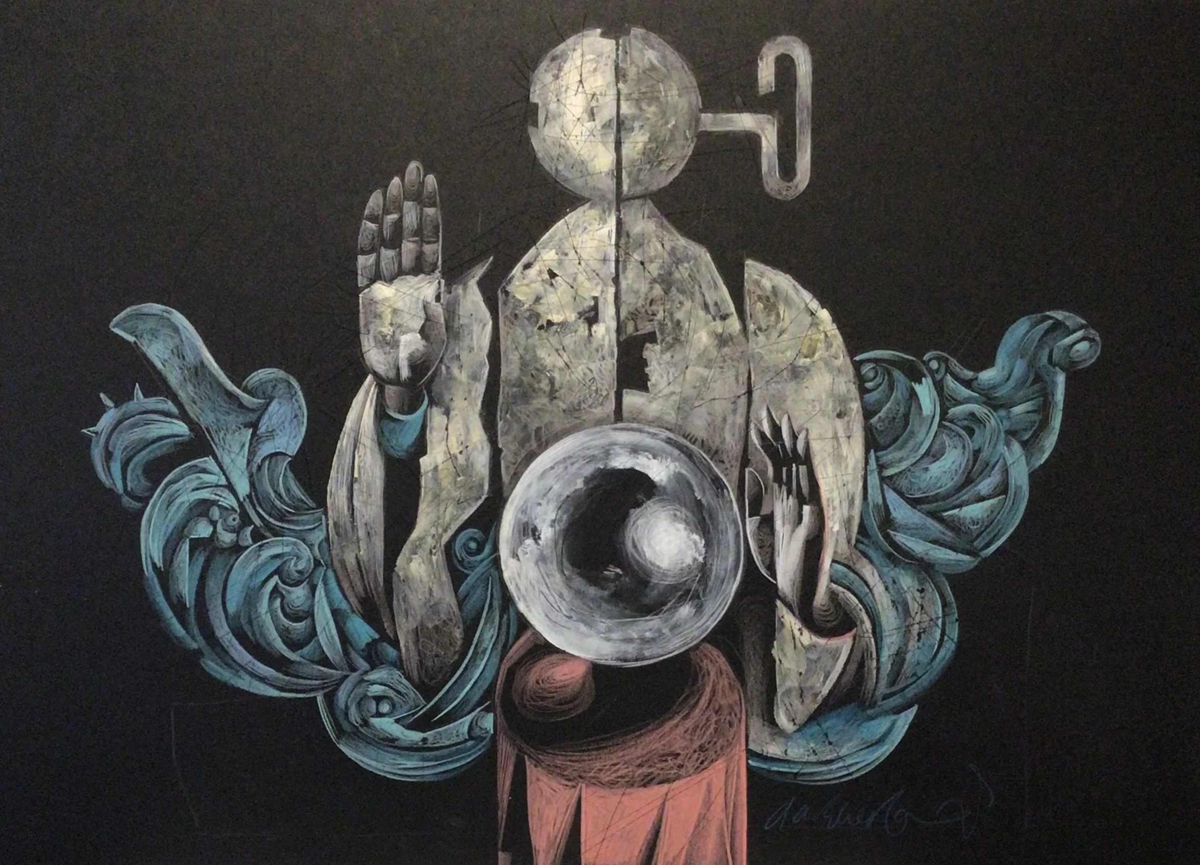Dave McKean. Original Front Cover Artwork