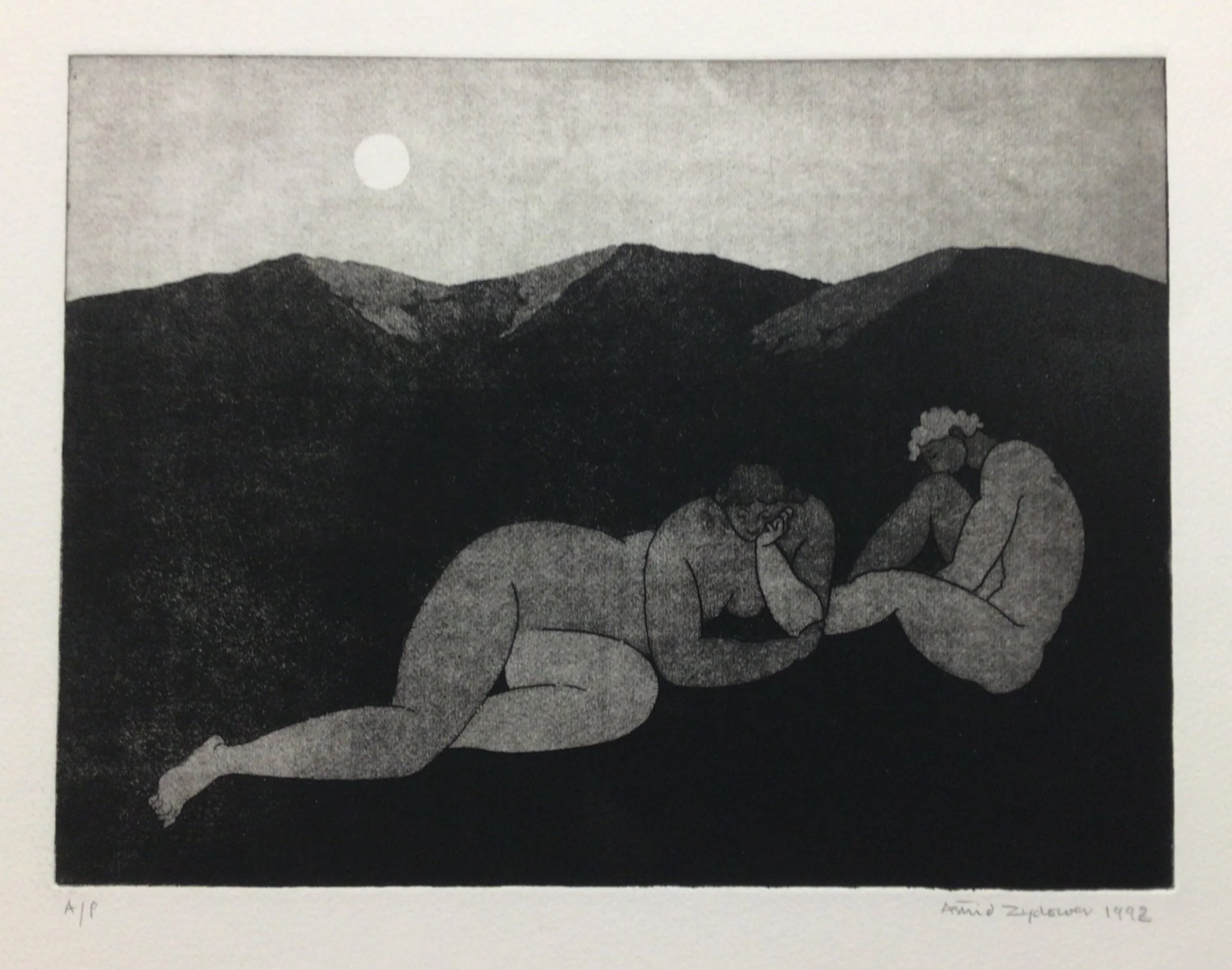 18: Untitled ( Two Figures)
Etching and Aquatint
Image Size 30x23cm
A/P Signed and dated 1992
£645
1 Copy available