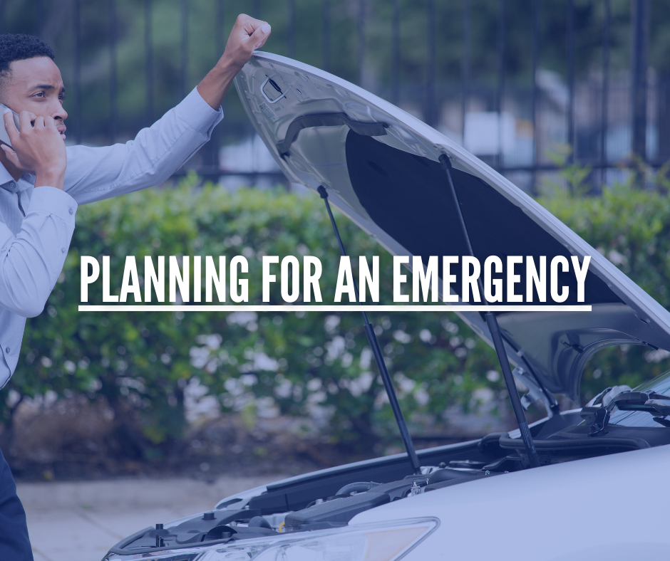 planning for an emergency