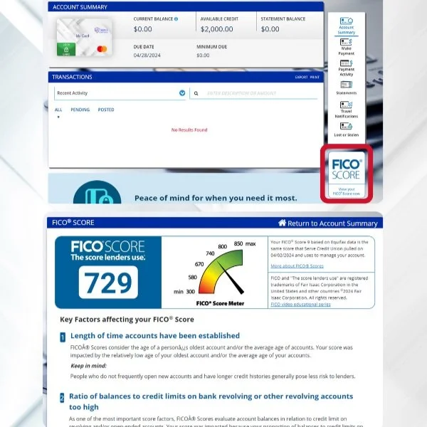 FICO Score Education — Serve CU