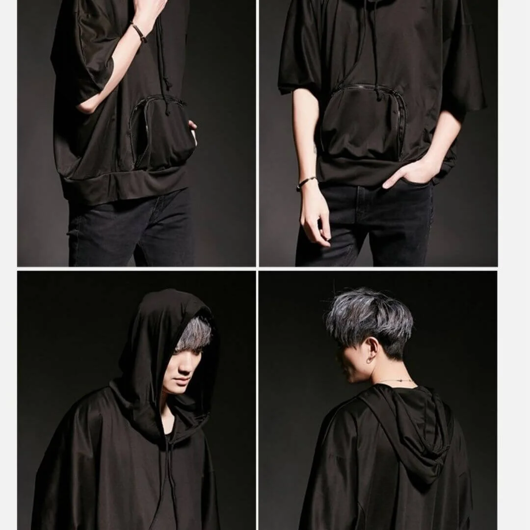 H-XU T-Pouch Hoodie - Unisex