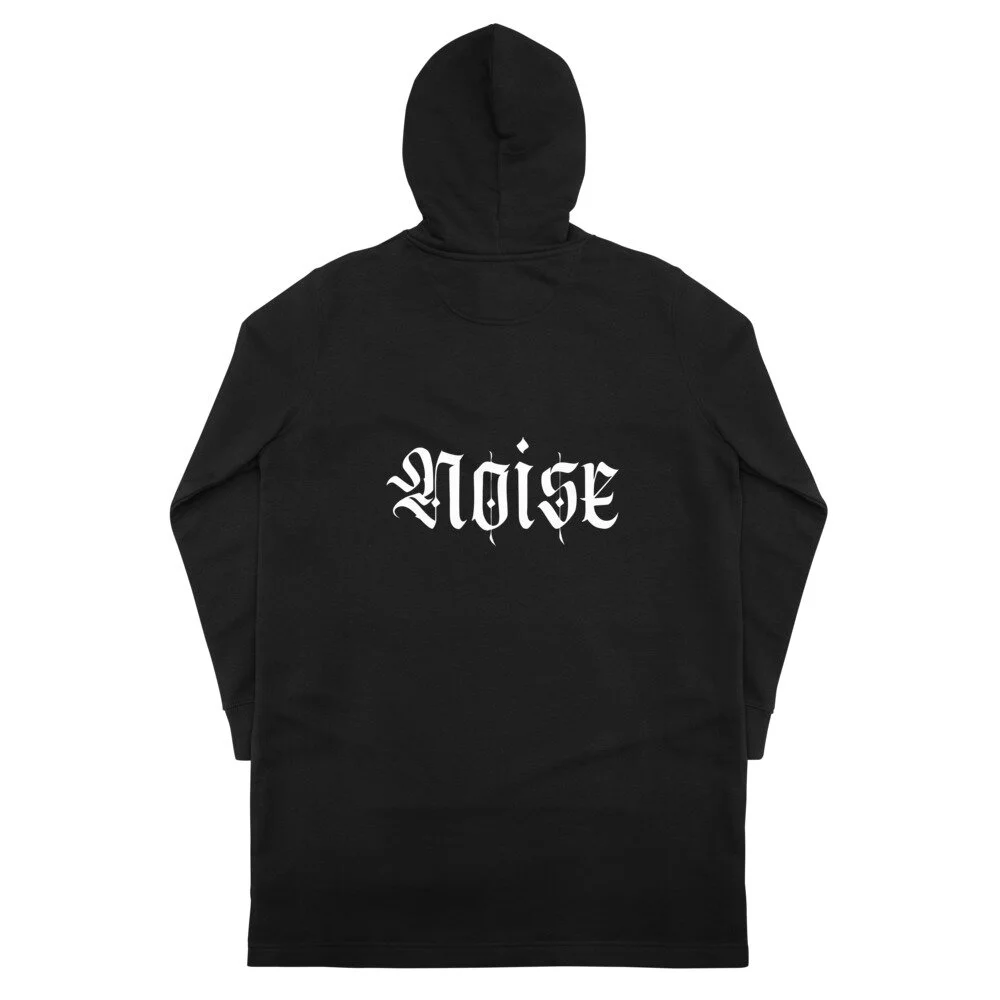 Vol. Noise Hip Hop Hoodie X-Tra Length Streetwear