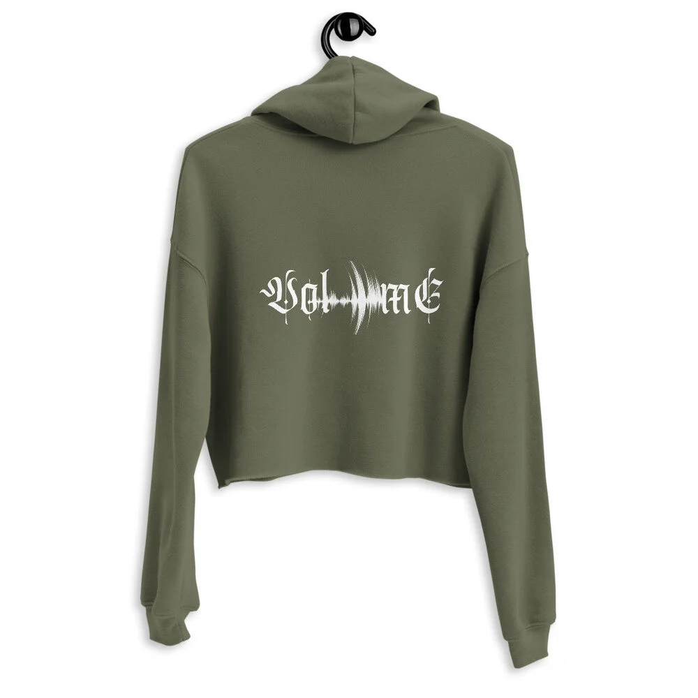Vol.ume Woman's Crop Hoodies