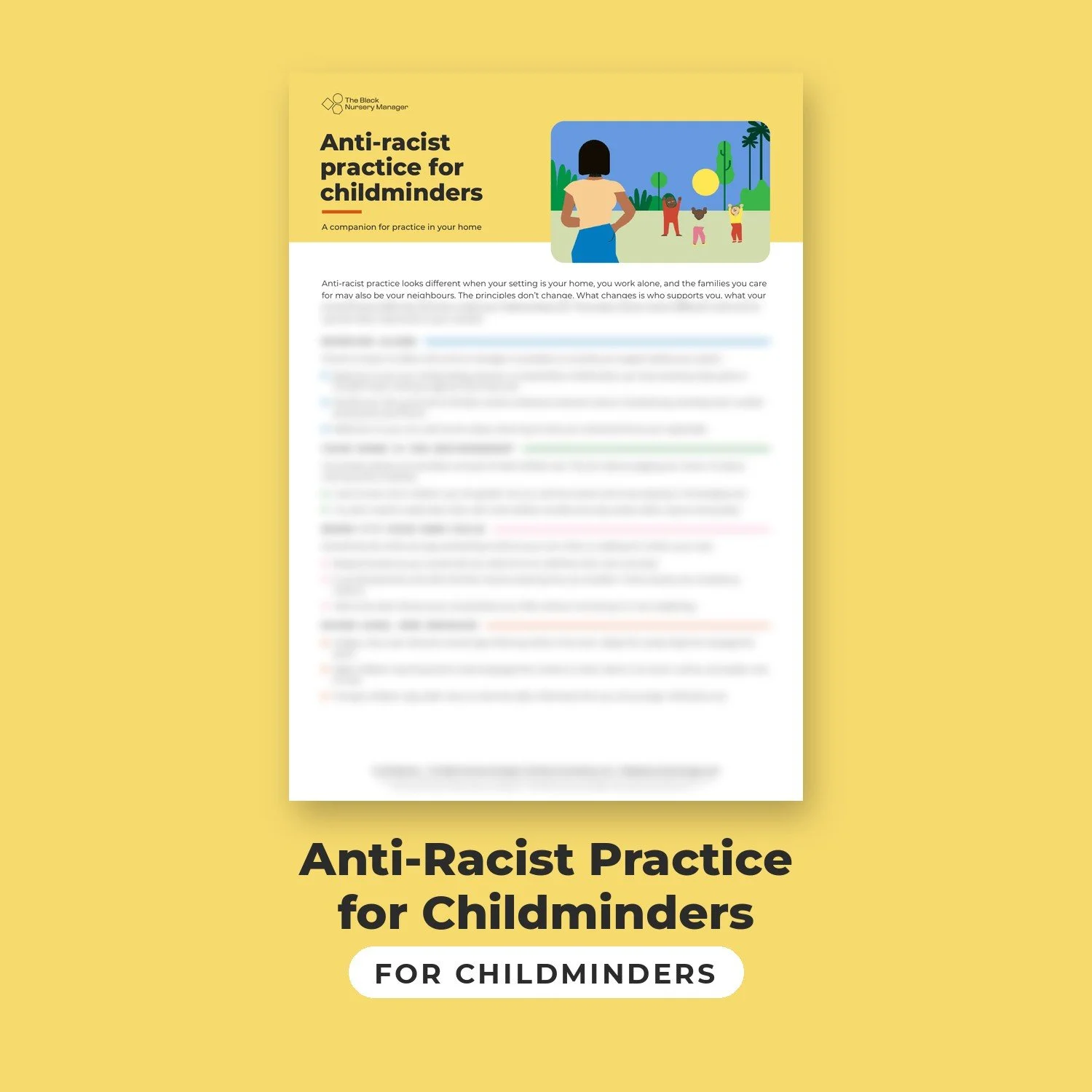 Anti-Racist Practice for Childminders