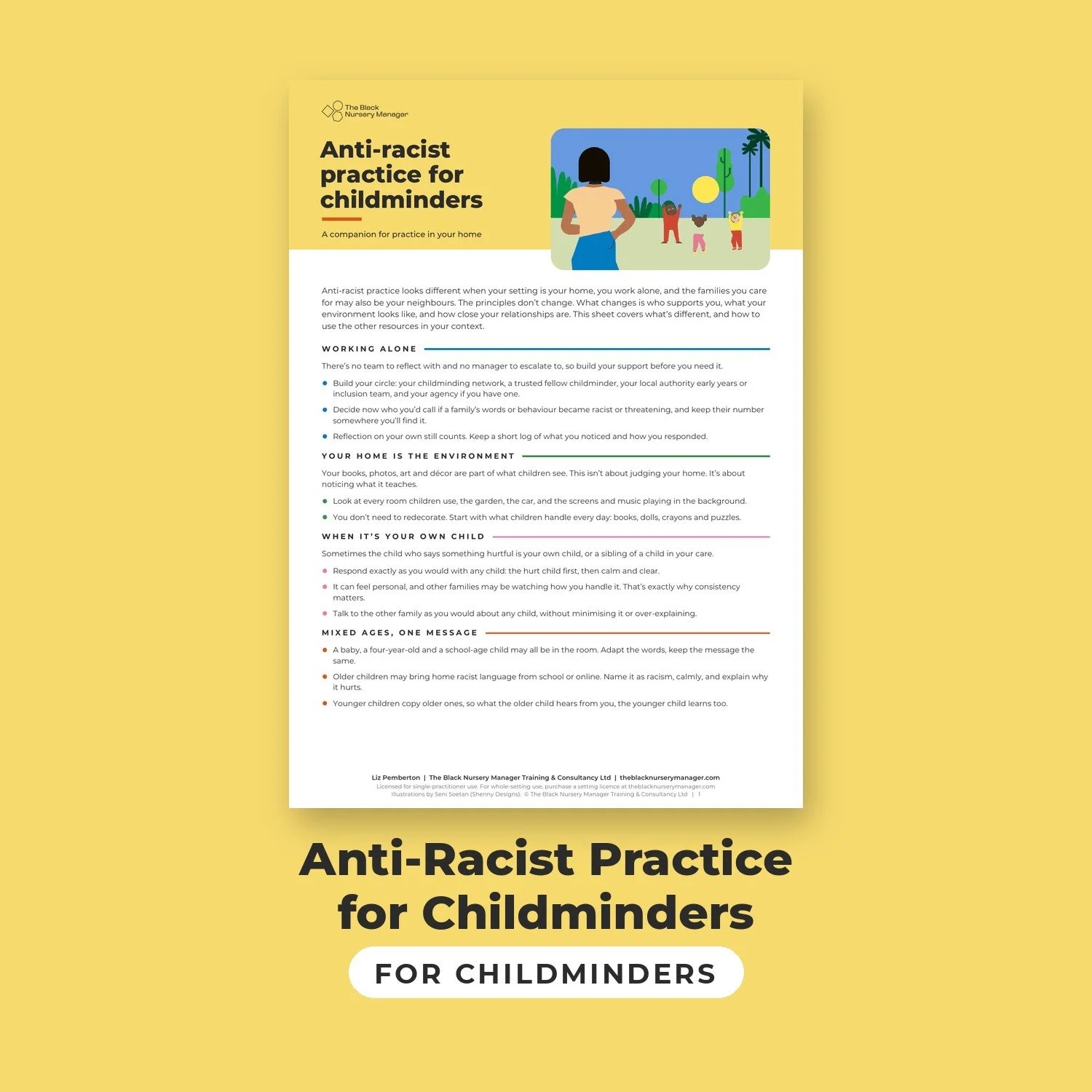 Anti-Racist Practice for Childminders