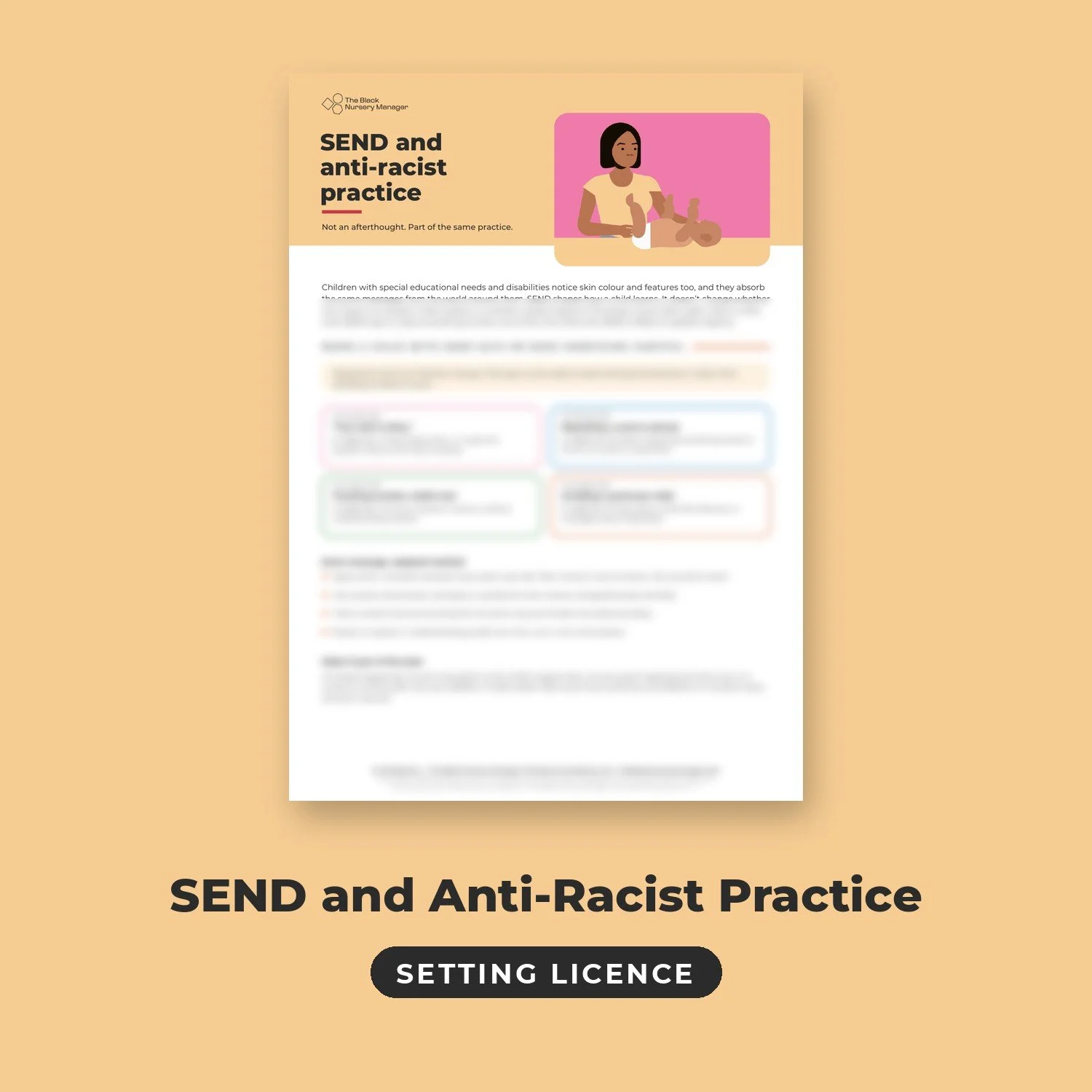 SEND and Anti-Racist Practice (Setting Licence)