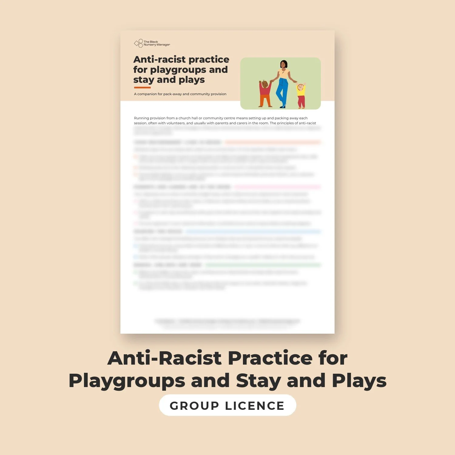 Anti-Racist Practice for Playgroups and Stay and Plays