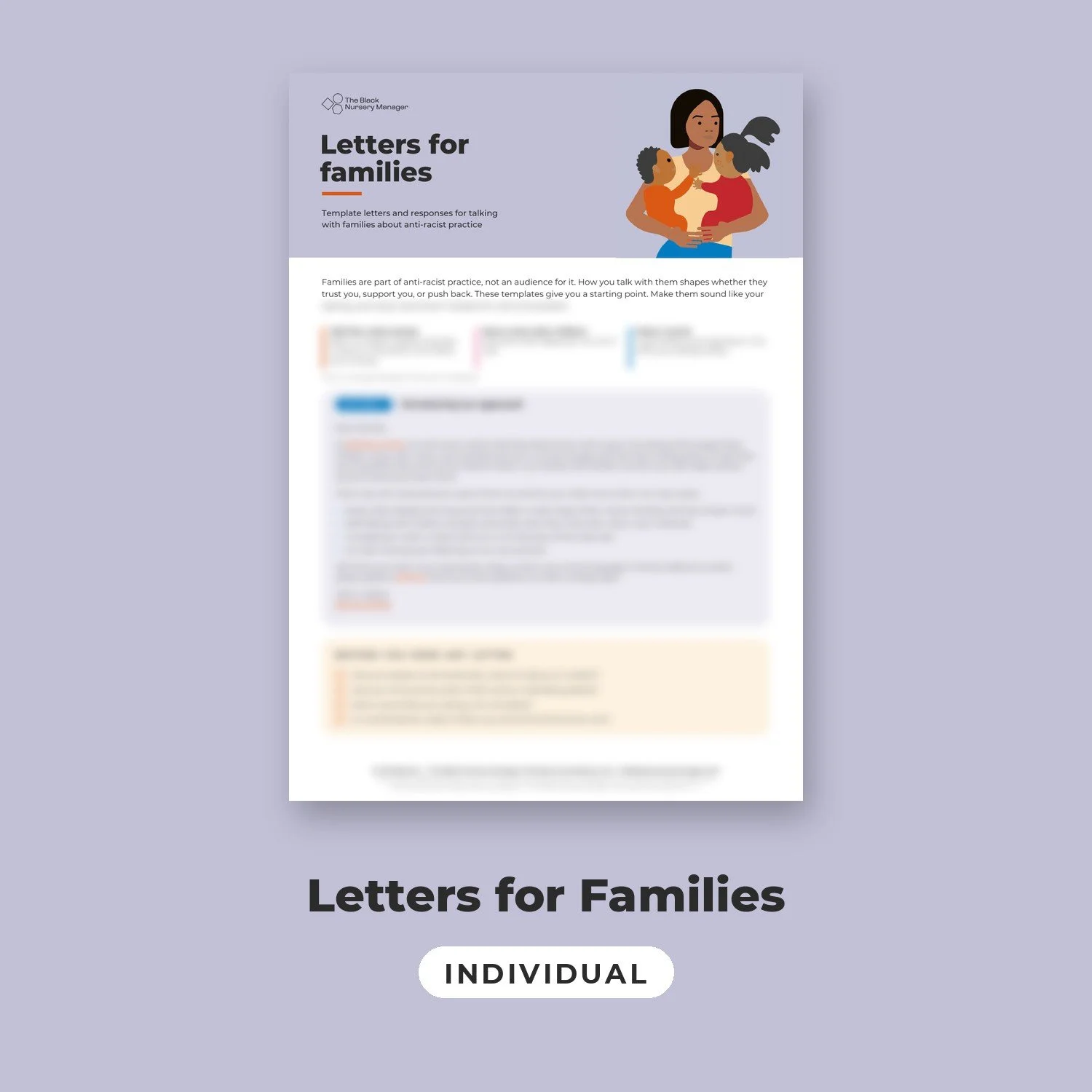 Letters for Families