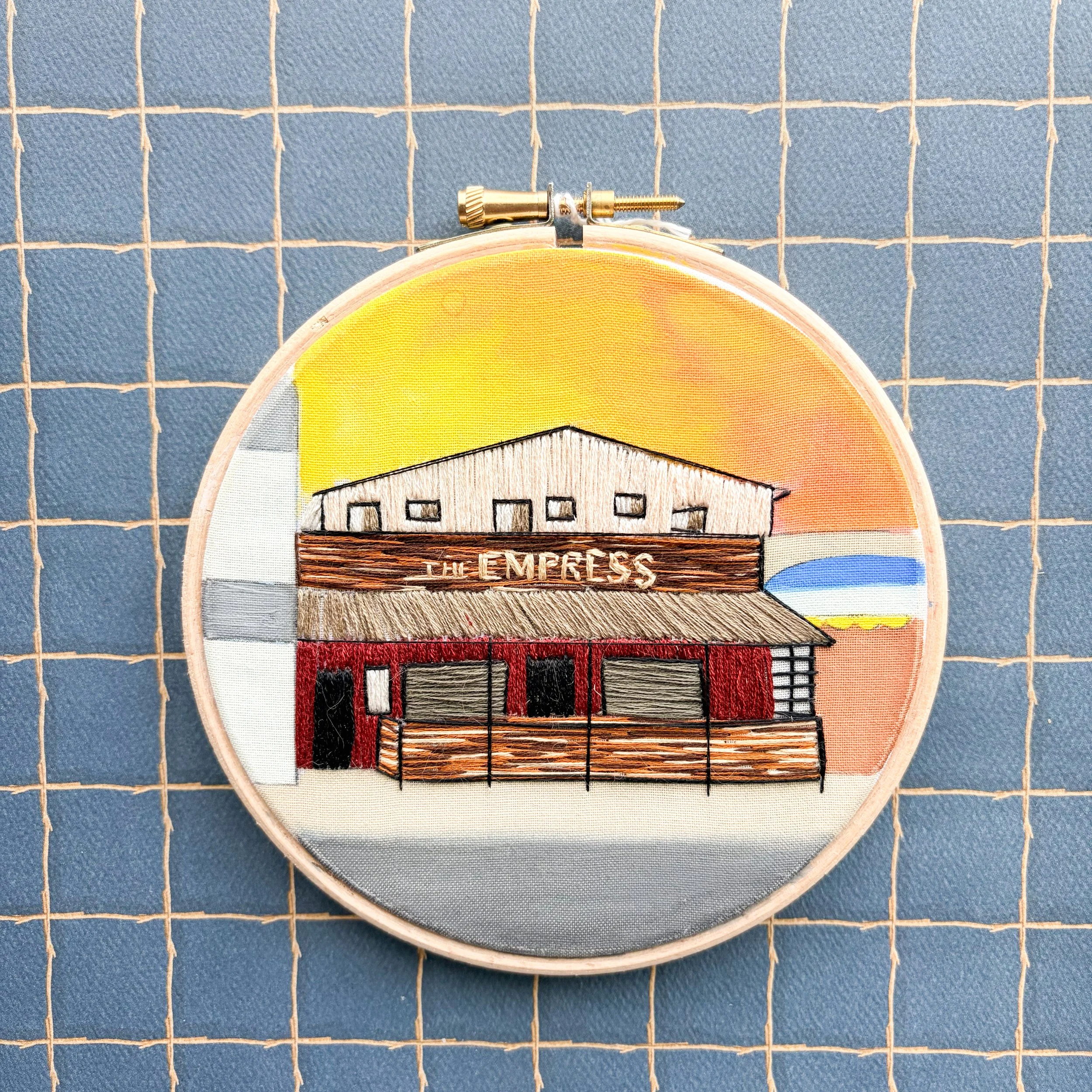 The Empess Ale House 5-inch Embroidery
