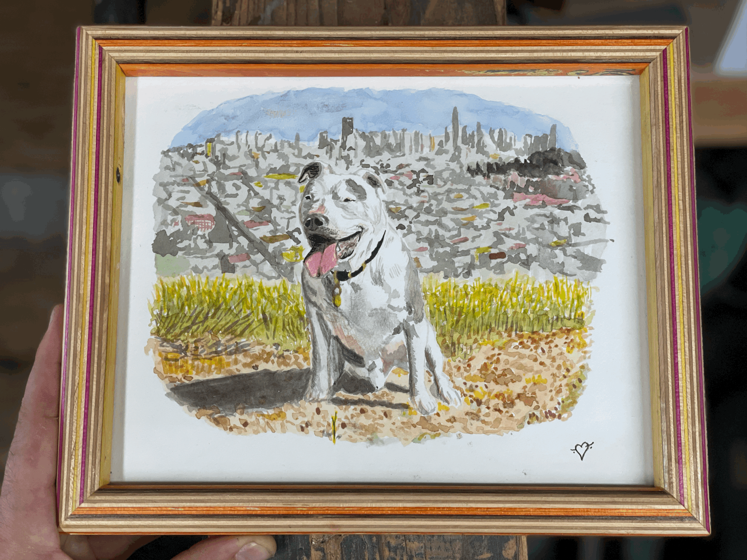Painting w/ frame combo!