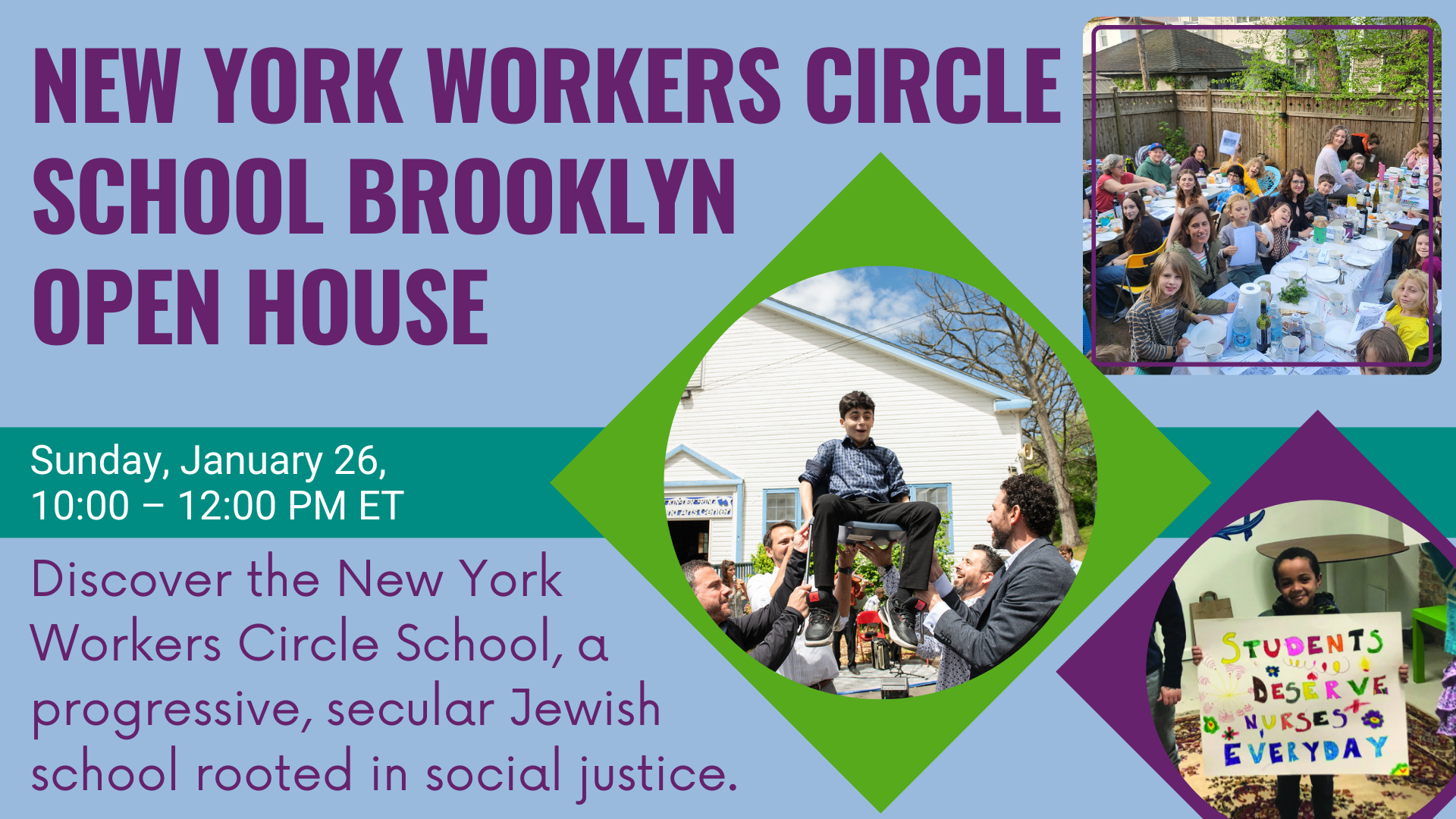 New York Workers Circle School Winter 2025 Brooklyn Open House