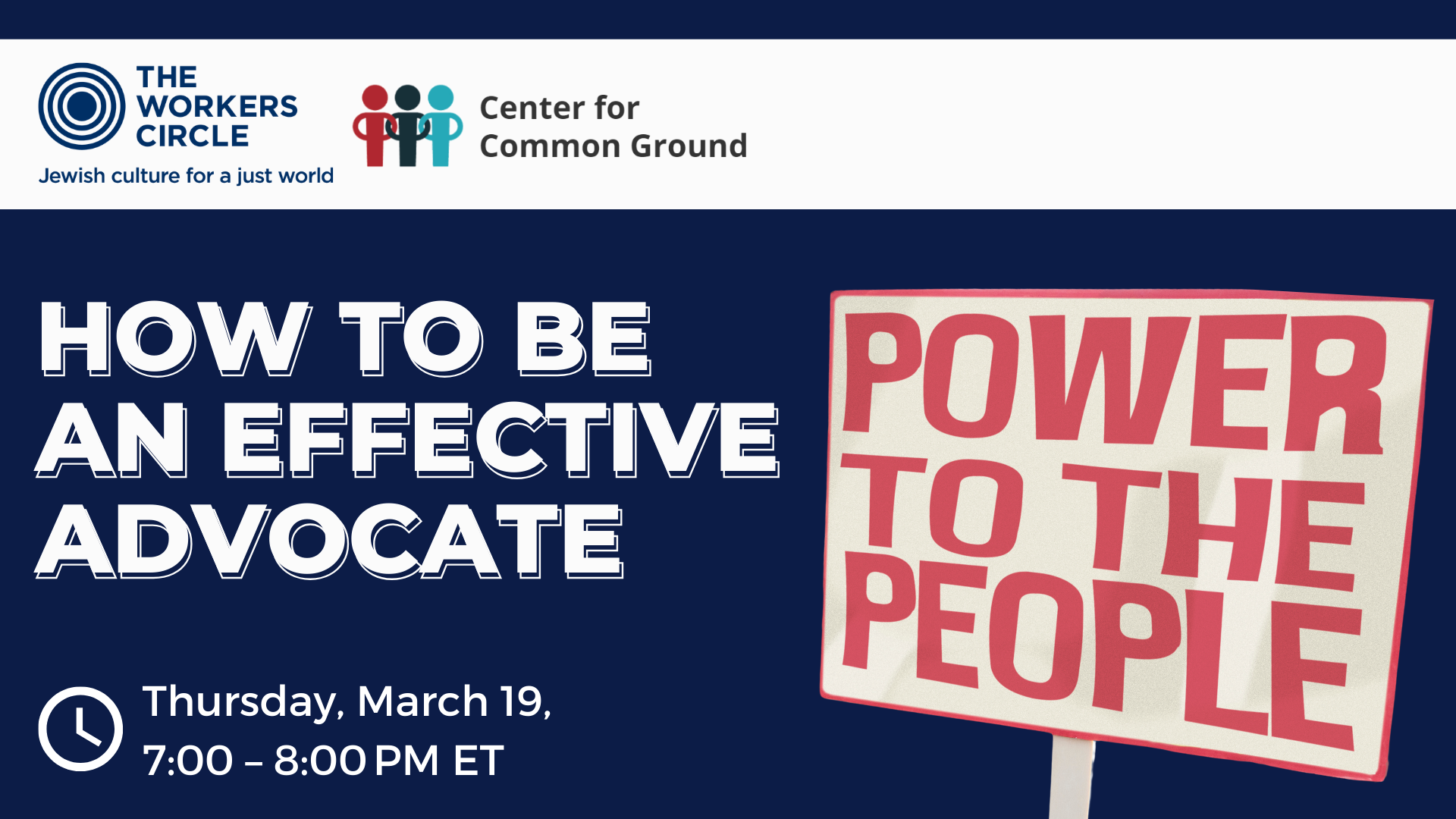 How to be an Effective Advocate: Public Testimony and Legislation 