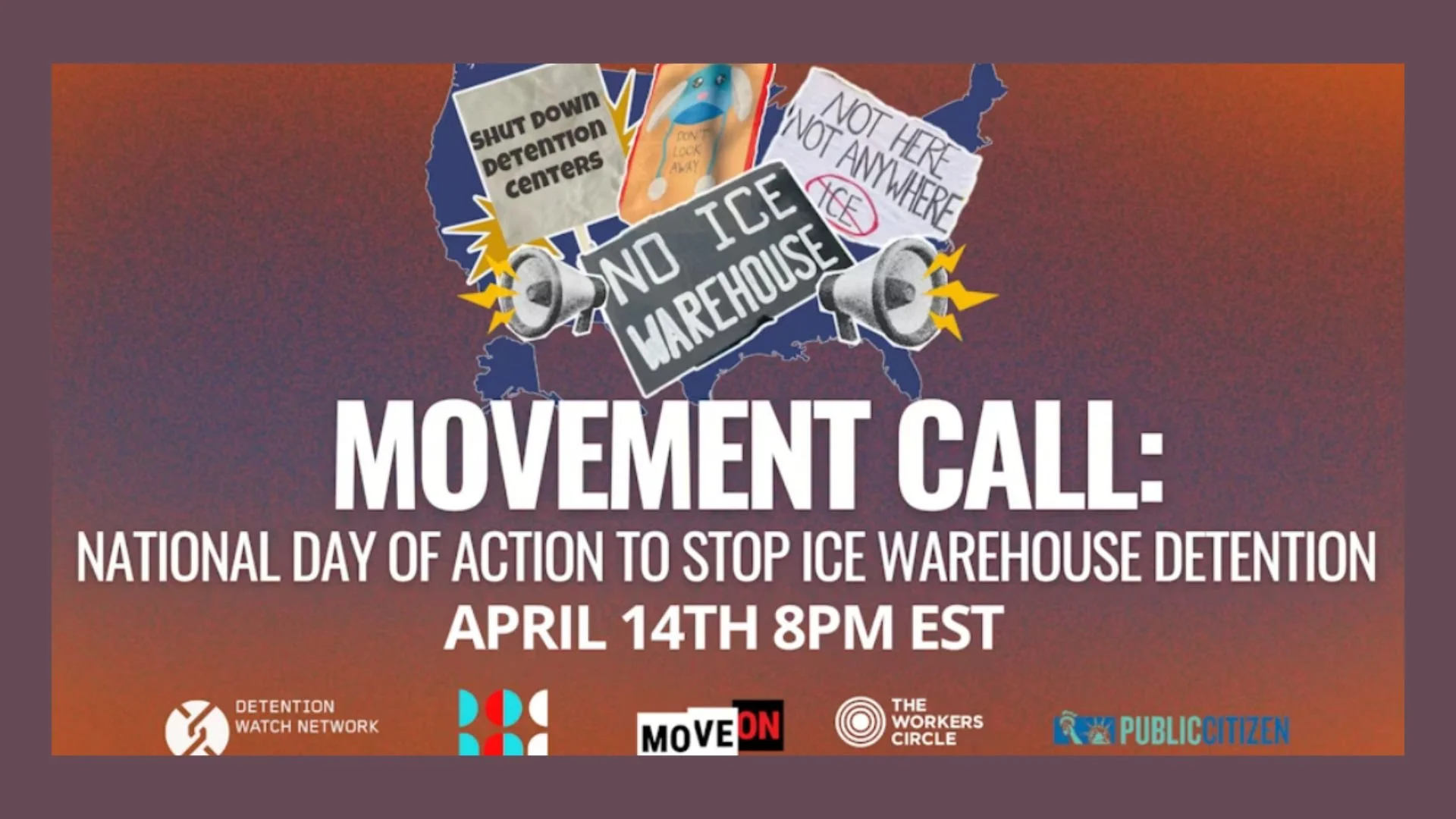 Movement Call: National Day of Action to Stop ICE Warehouse Detention