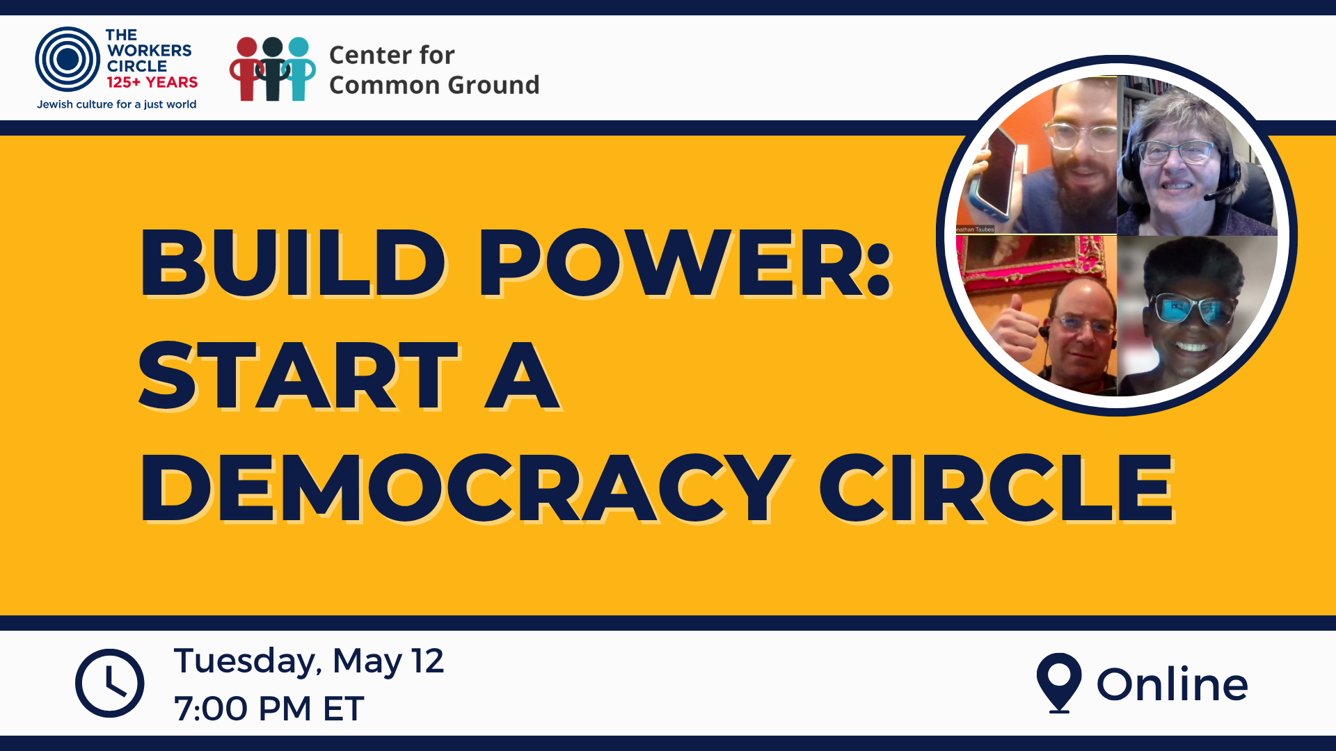 Build Power: Start a Democracy Circle 