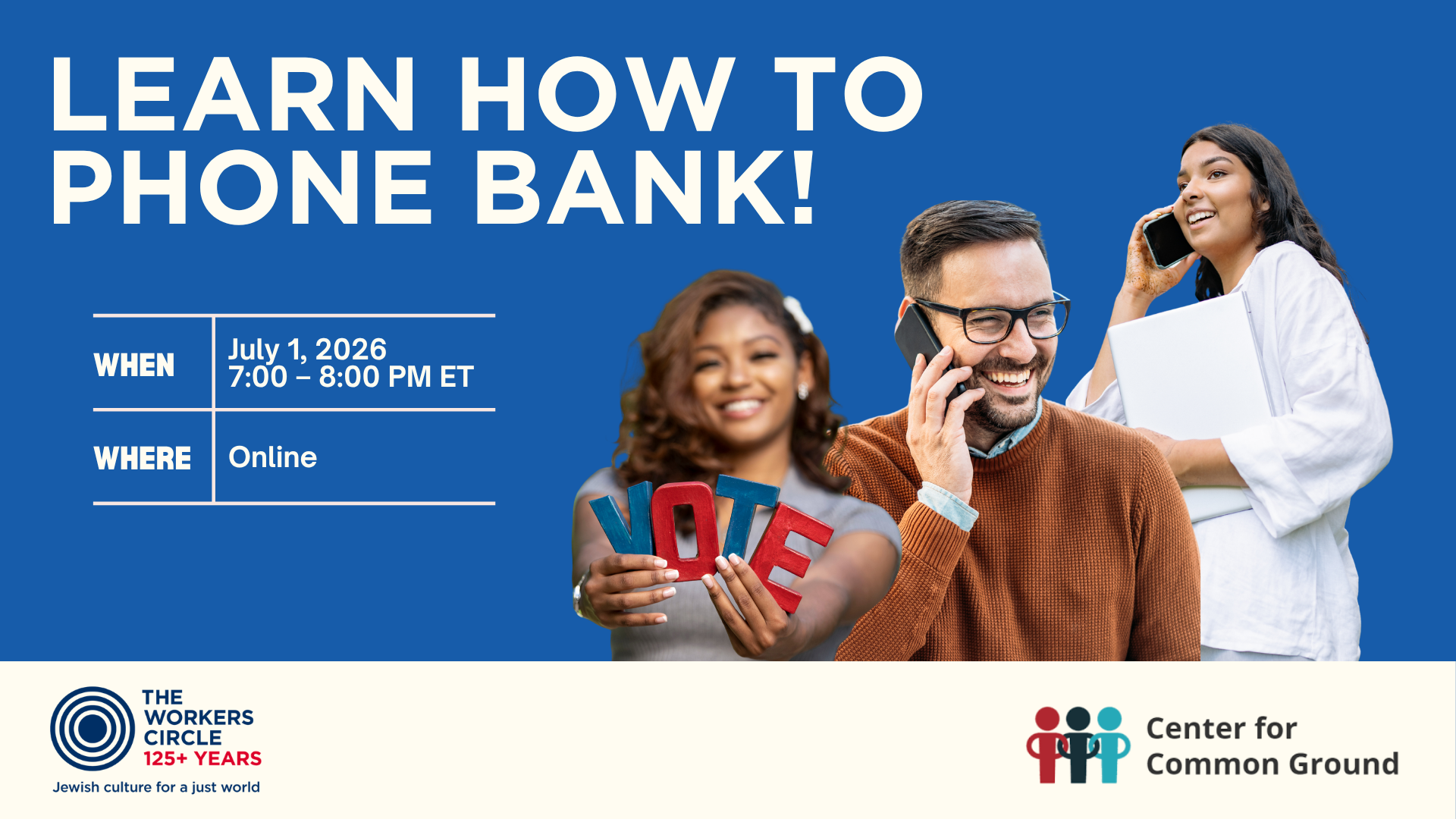 Learn How to Phone Bank!