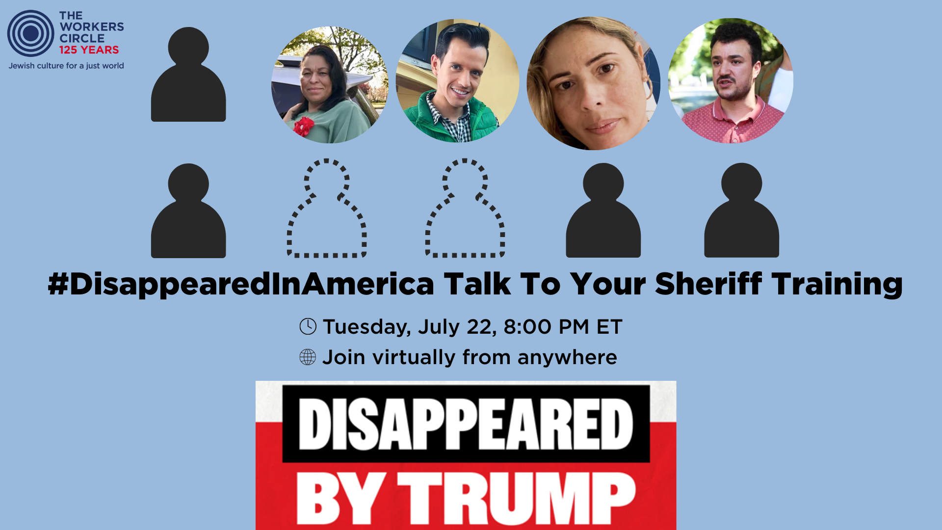 #DisappearedInAmerica Talk to Your Sheriff Training