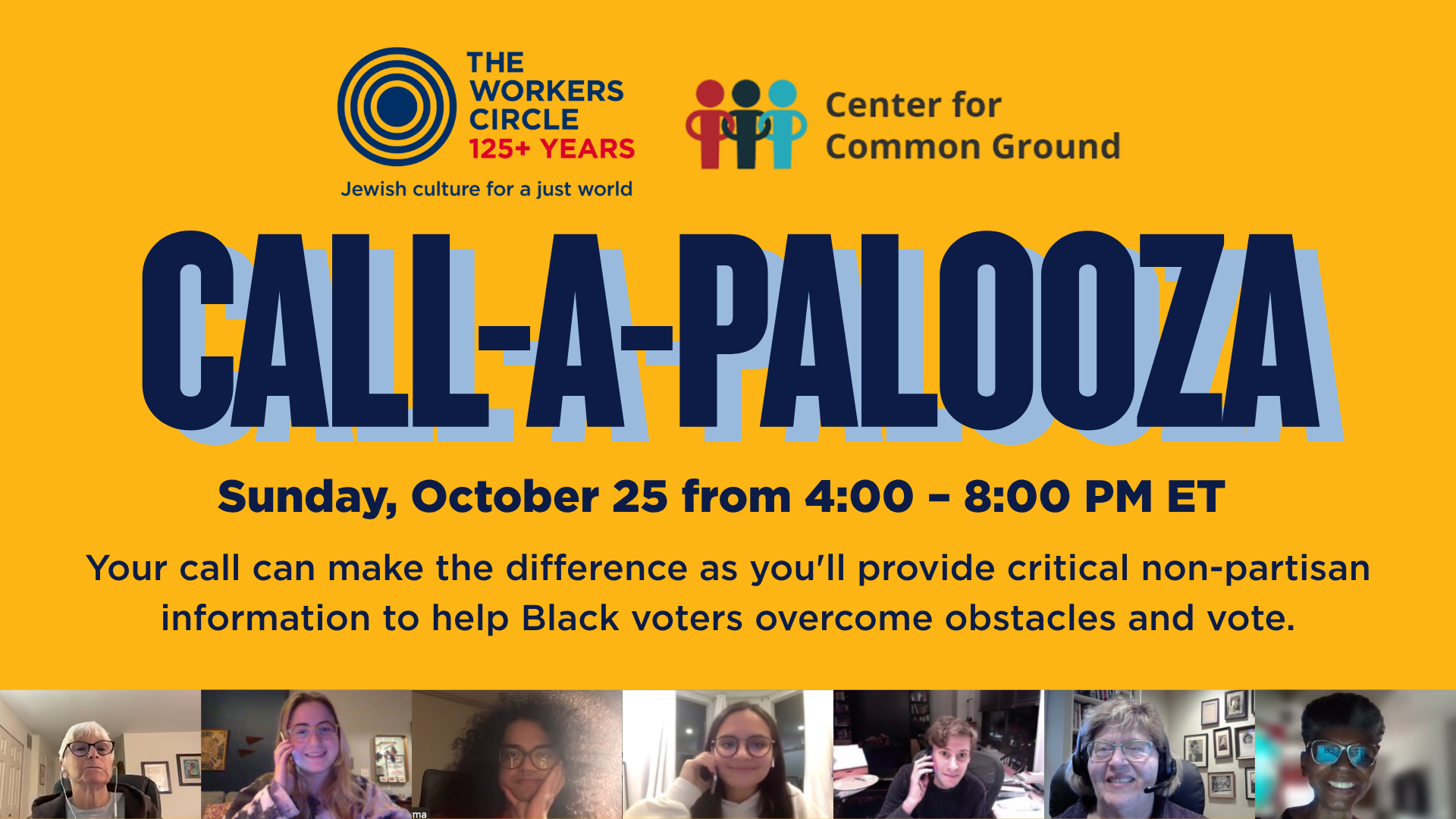 Early Voting Call-a-Palooza