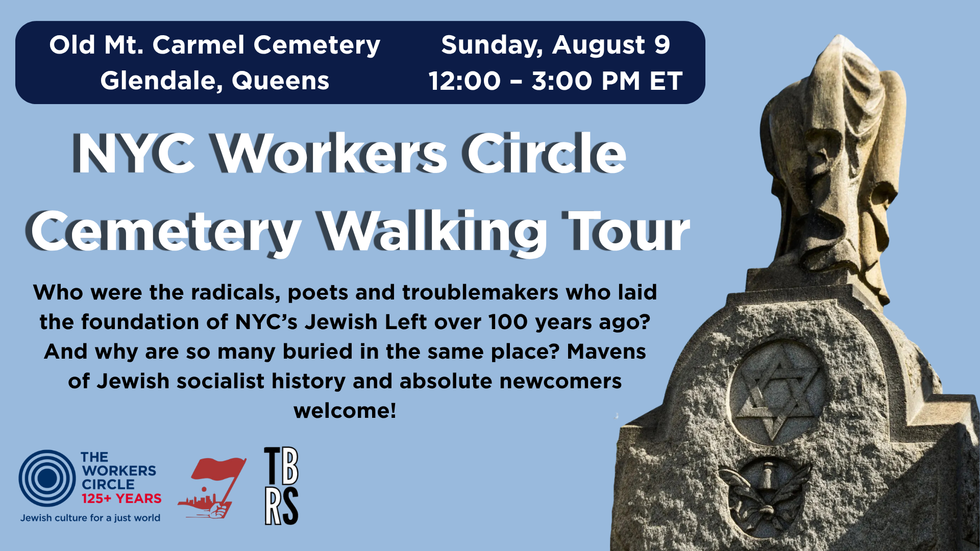NYC Workers Circle Cemetery Walking Tour
