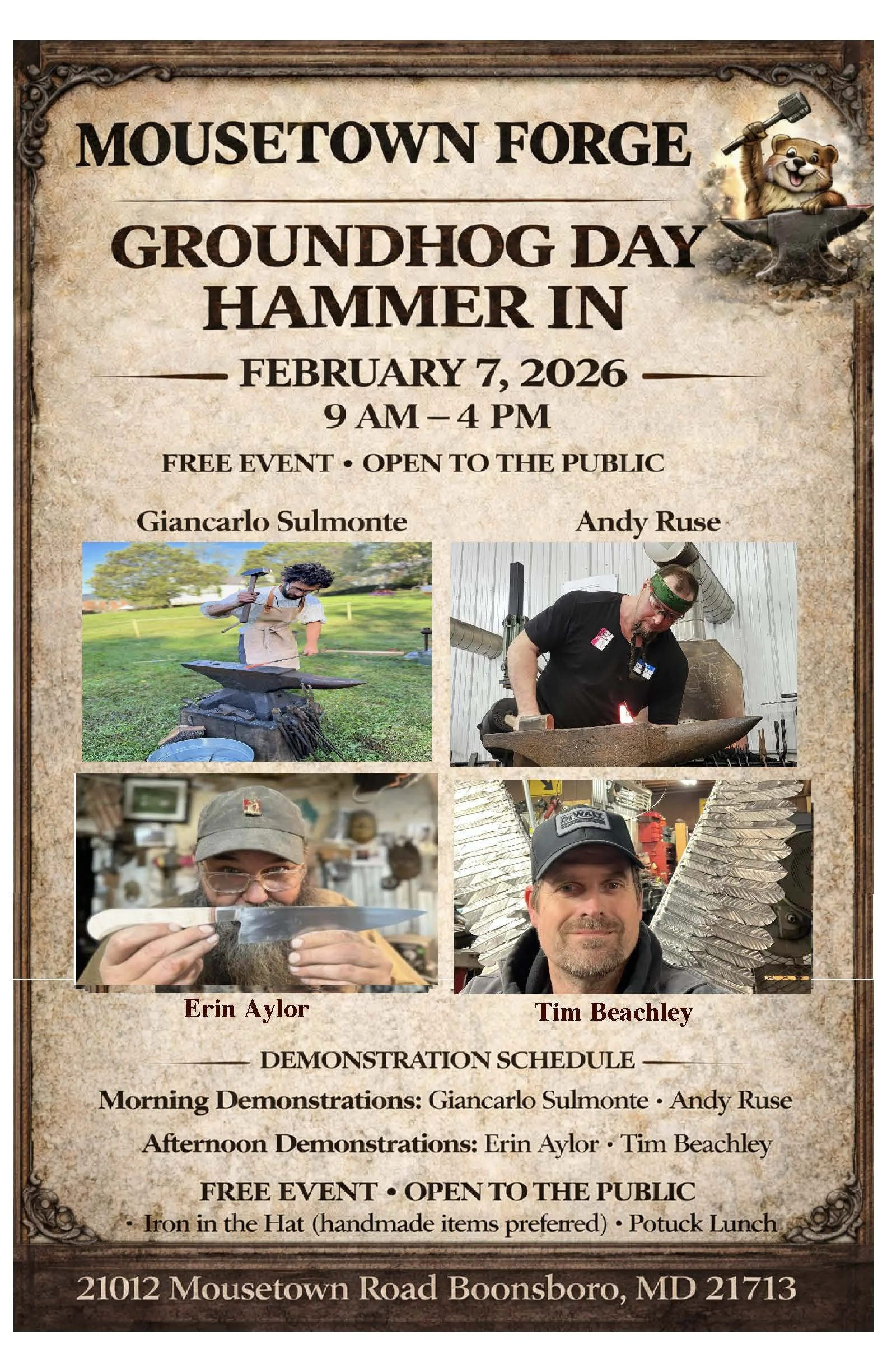 BGWM Ground Hog Day Hammer-In