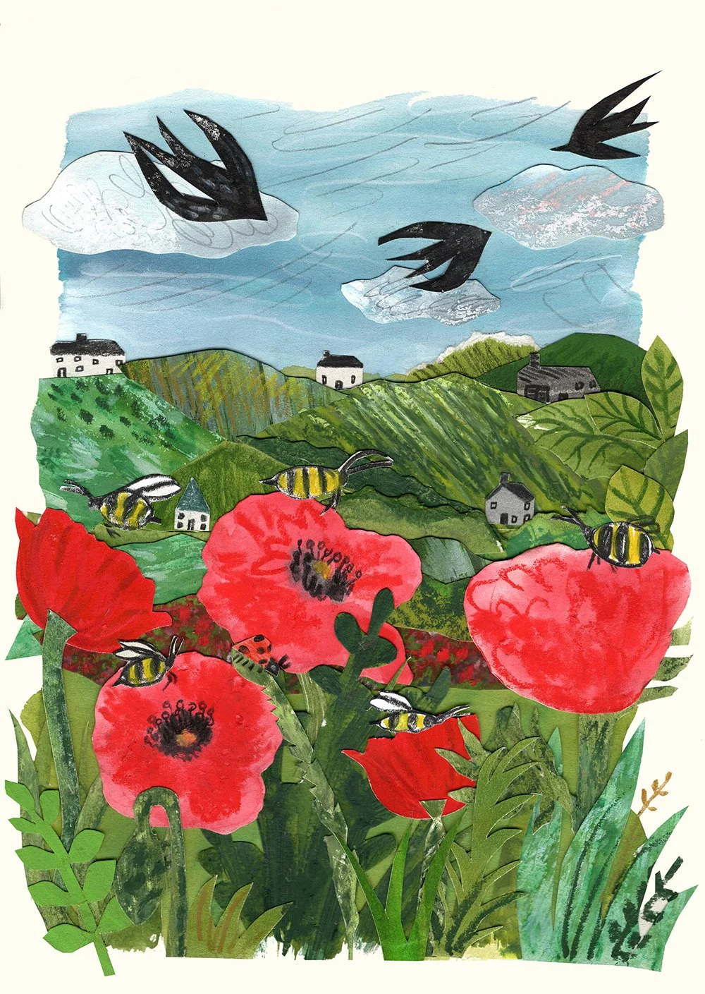 Summertime Collage Landscape Print.jpg