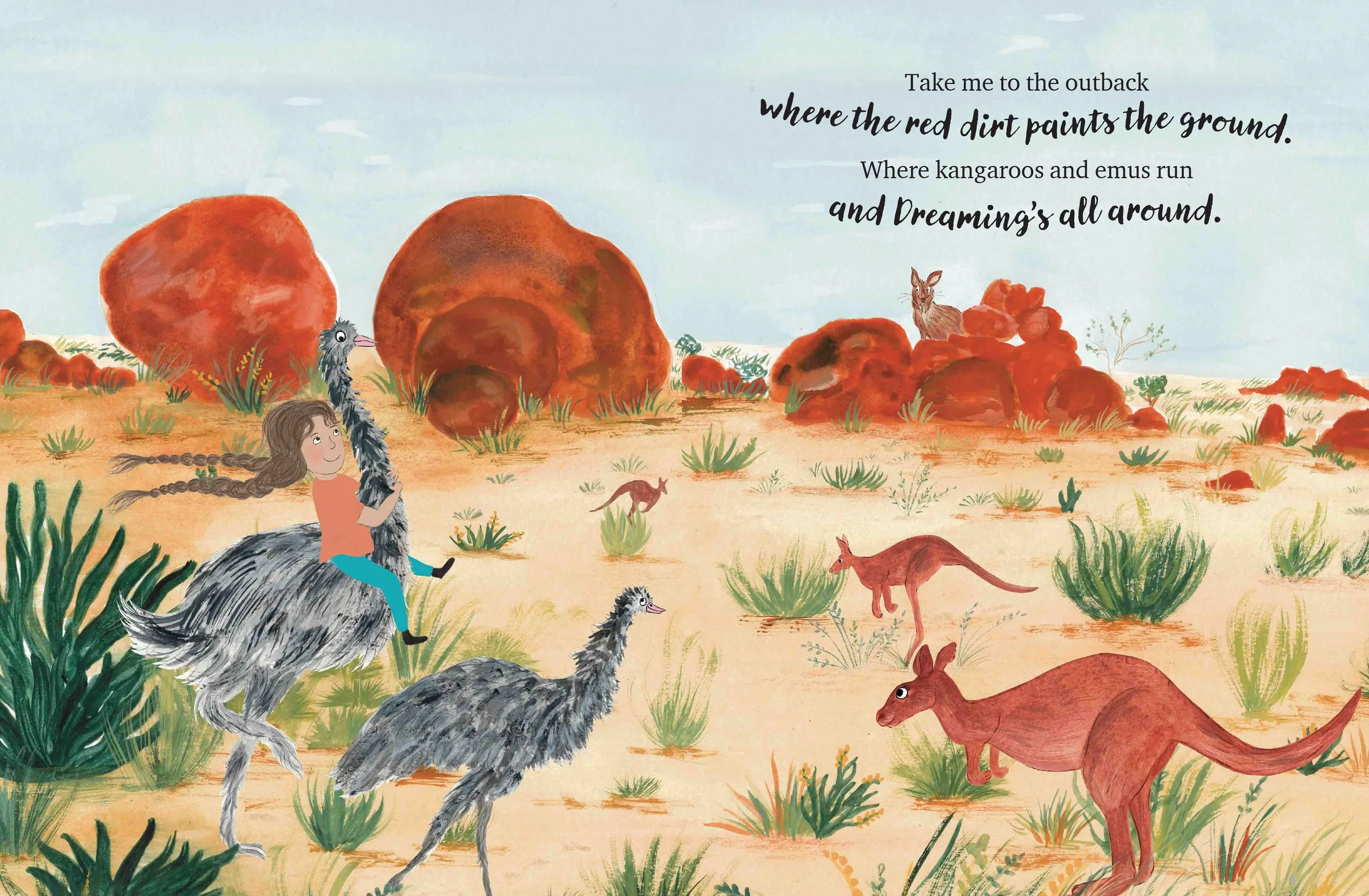 Outback full colour spread