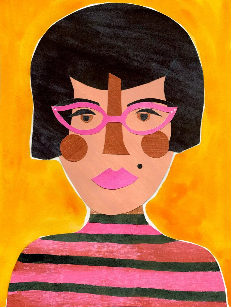 Lady-in-pink-stripe-top-Illustration-Erin-Donohoe.jpg