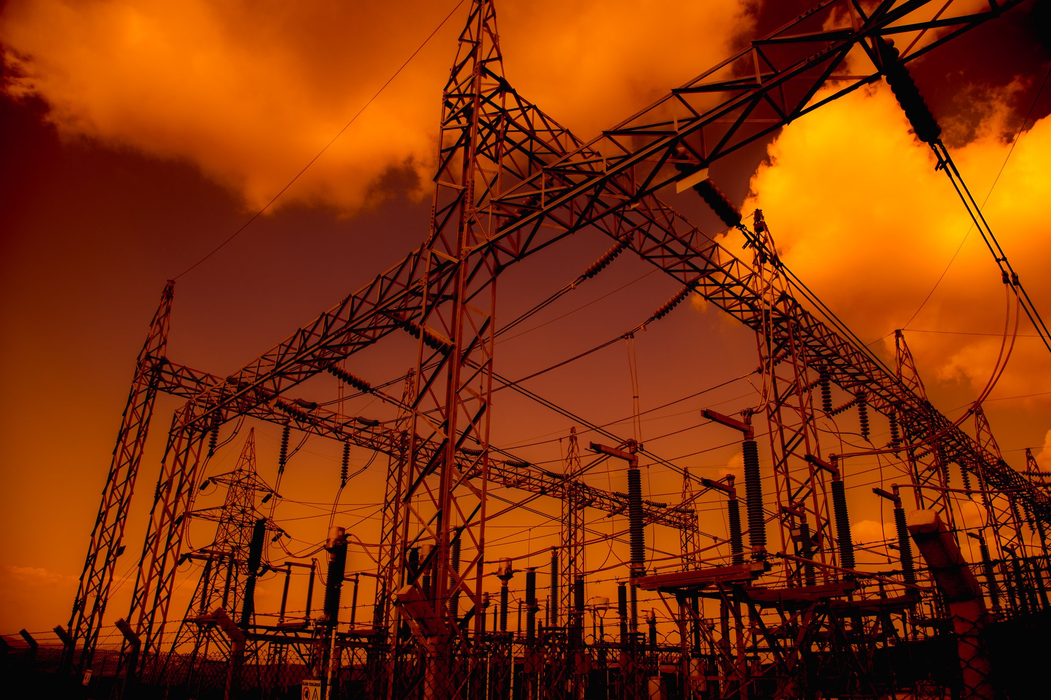 substation sunrise orange skies iStock-966302092.jpg