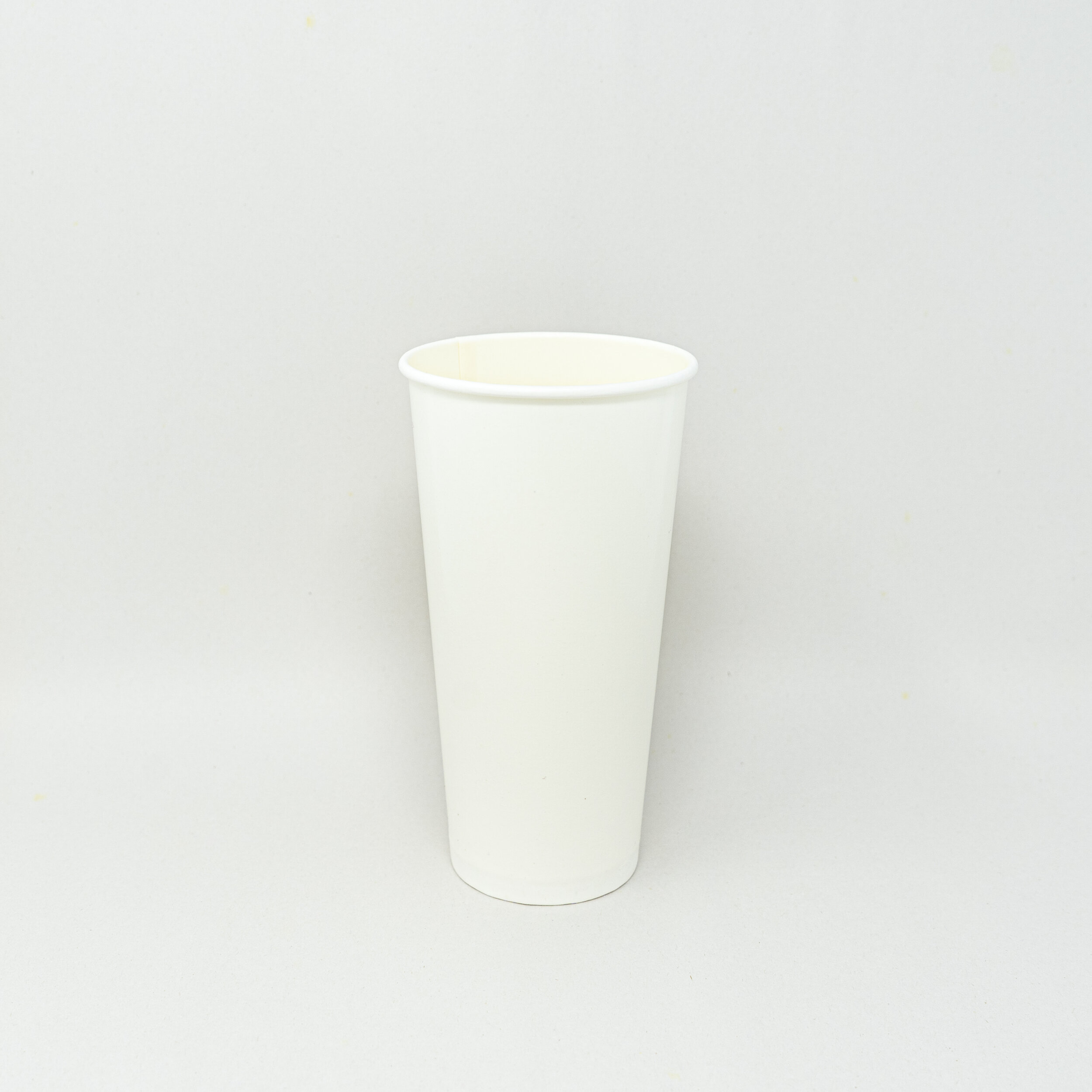 22oz White Coffee Cups
