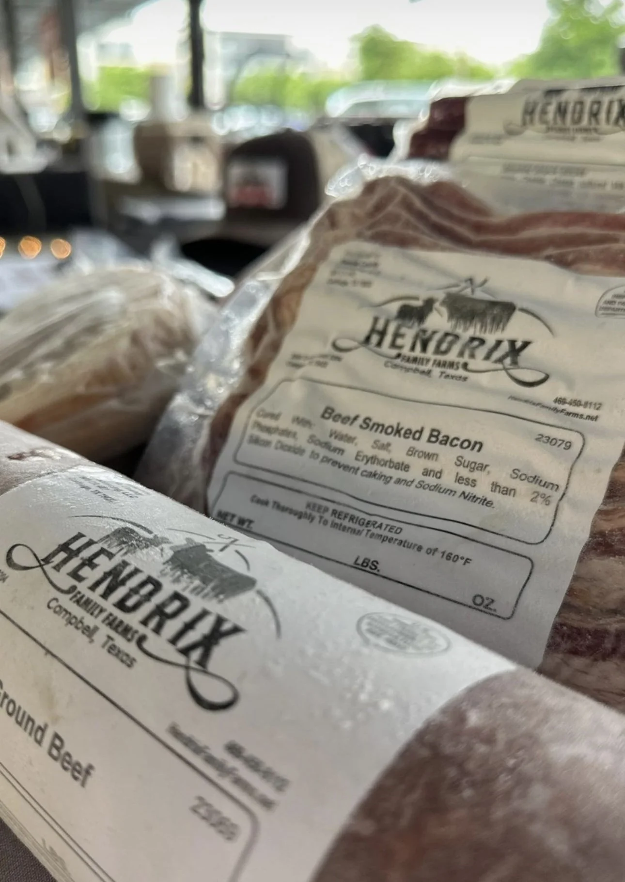 Pasture raised beef