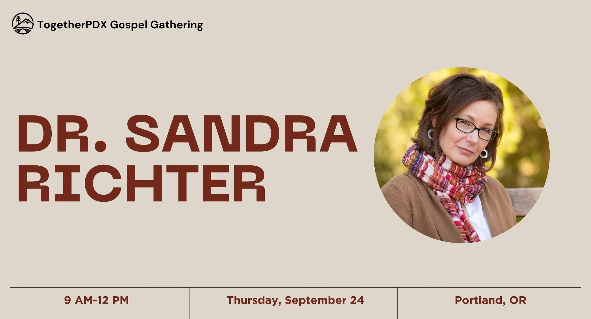 Gospel Gathering with Dr. Sandra Richter