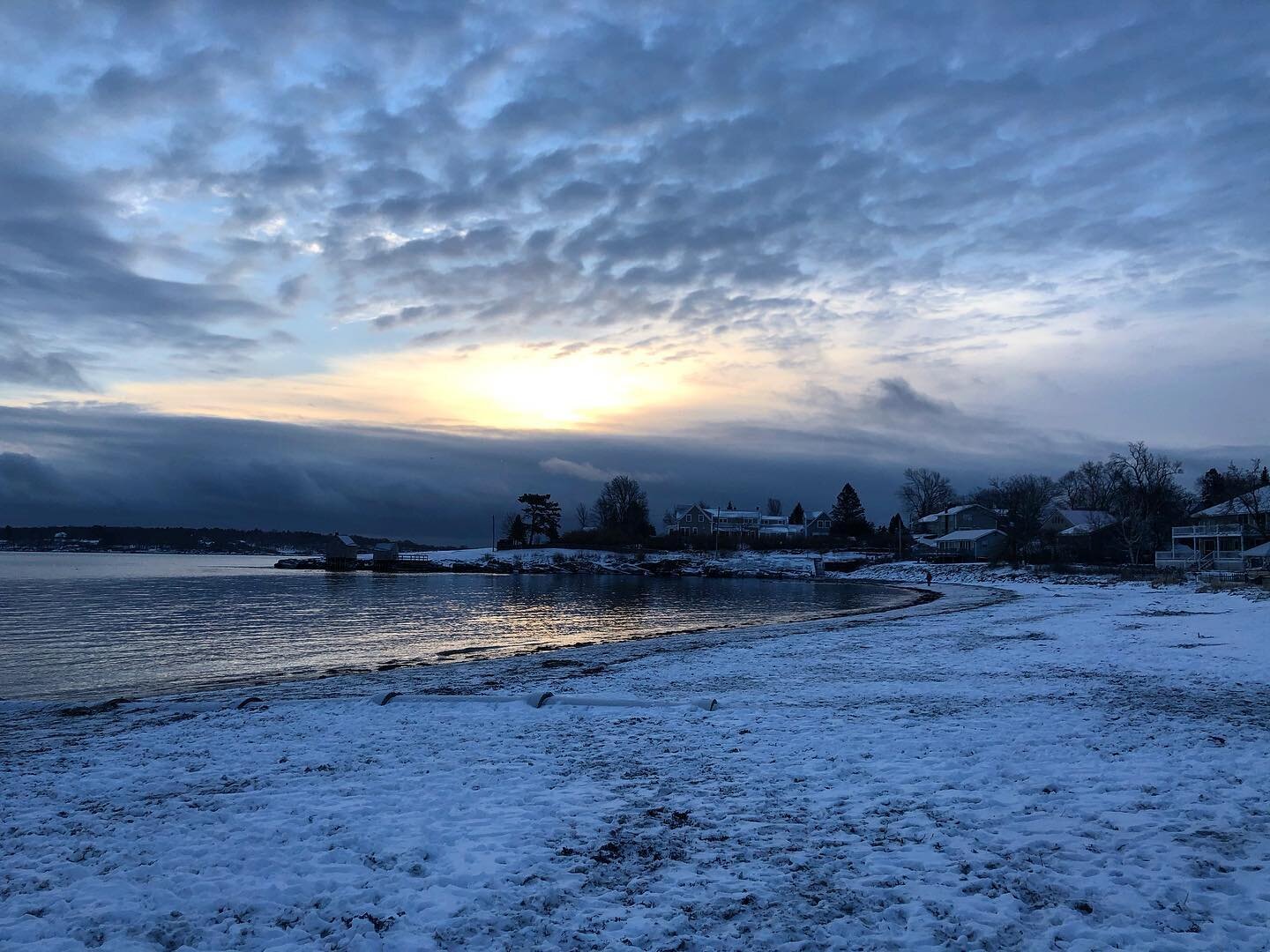 Scenes from a Willard beach early morning.