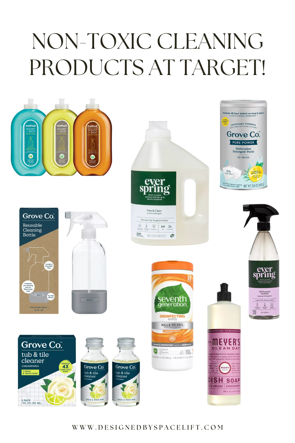 Non-Toxic Cleaning Products at Target! — SpaceLift