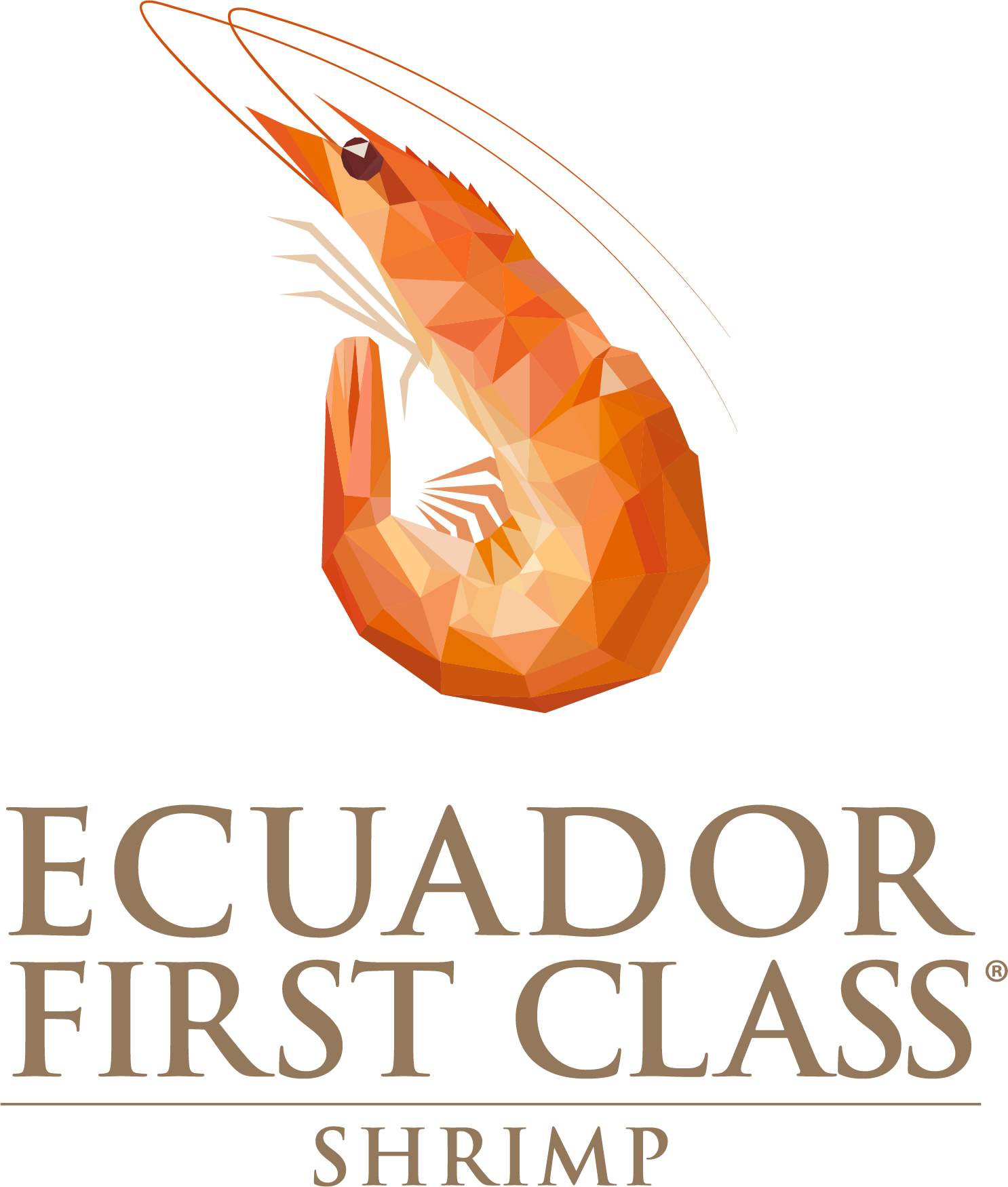 Logo for Ecuador First Class Shrimp.