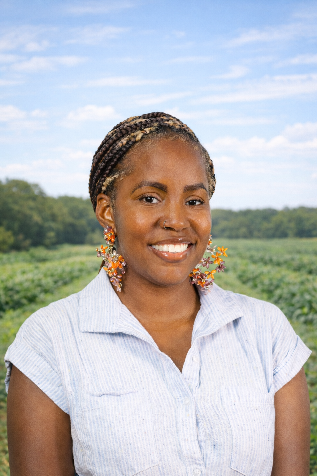 Headshot of Christa Barfield CEO, FarmerJawn Agriculture