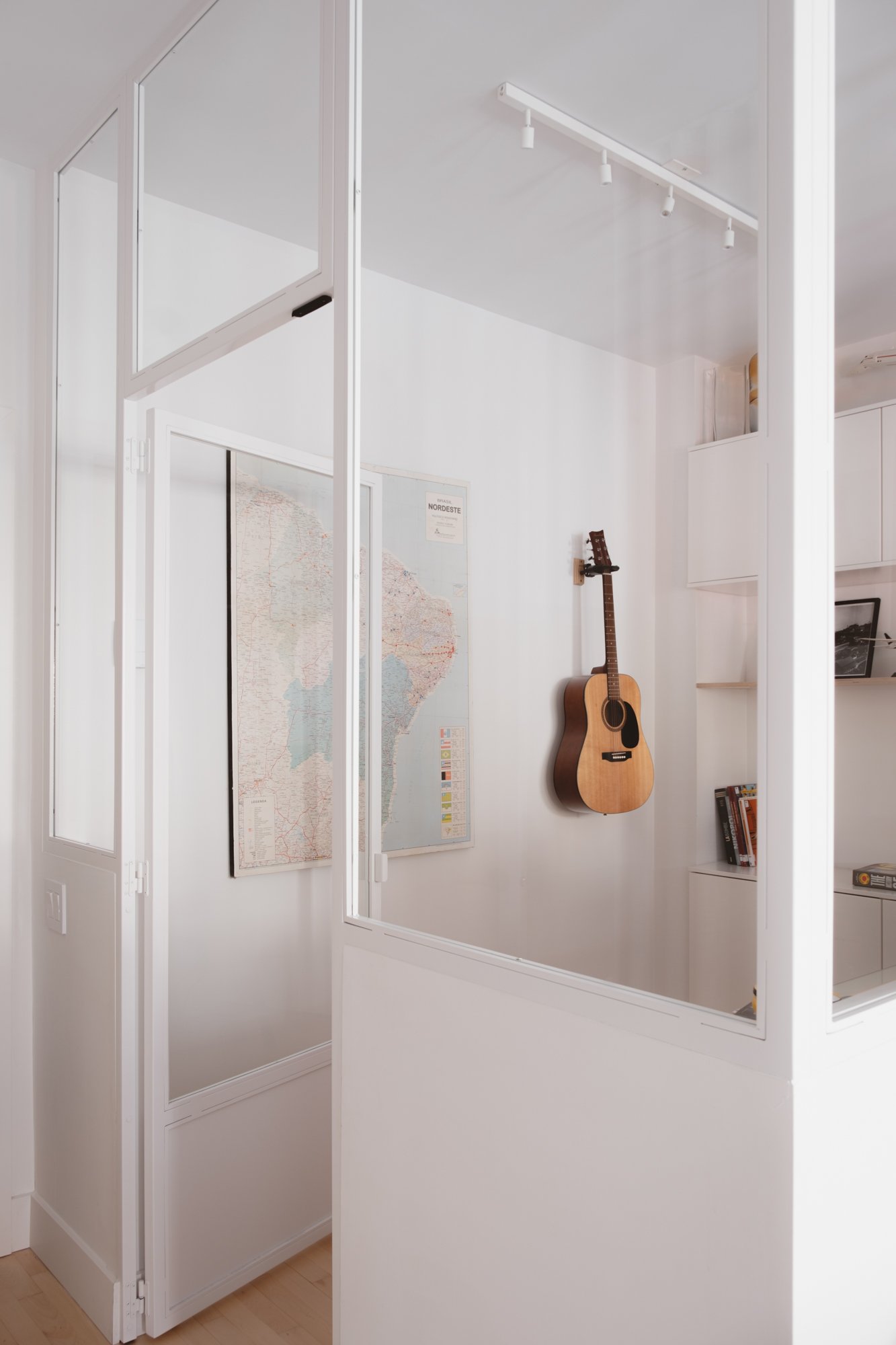White home office